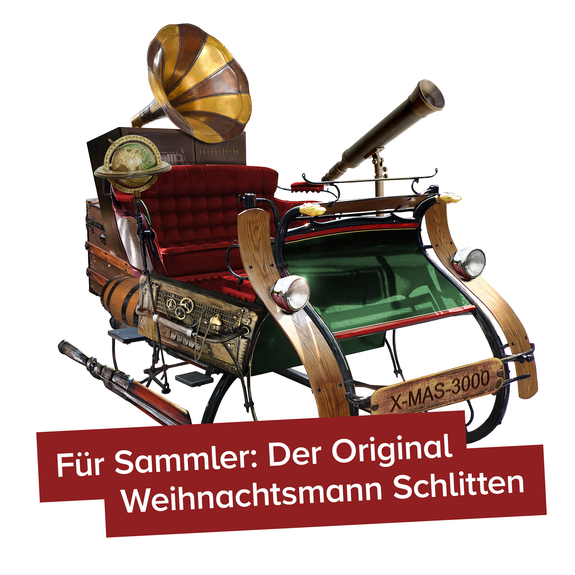 Original Weihnachtsmann Schlitten 3350 - 2