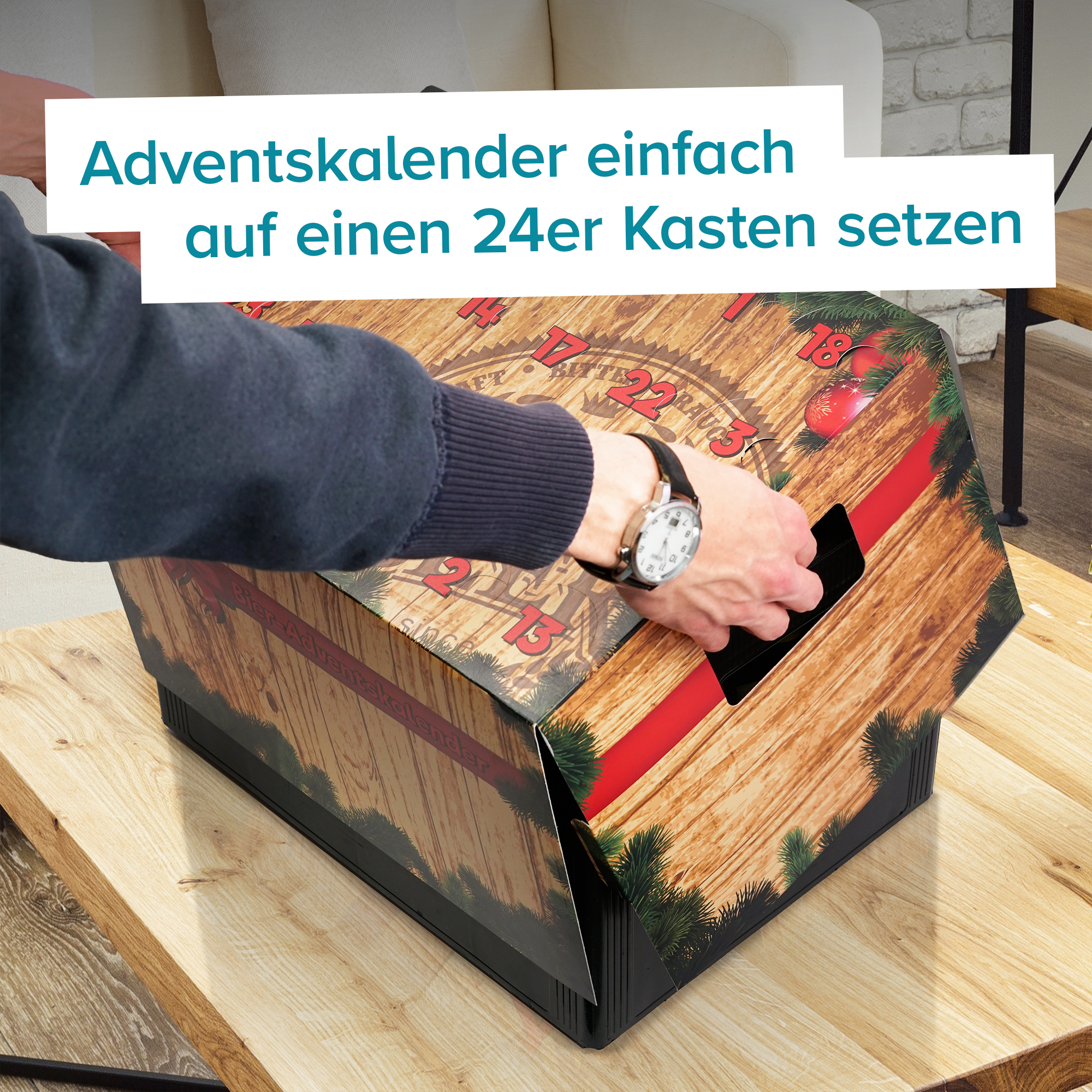 Bier Adventskalender Aufsatz 4001 - 9