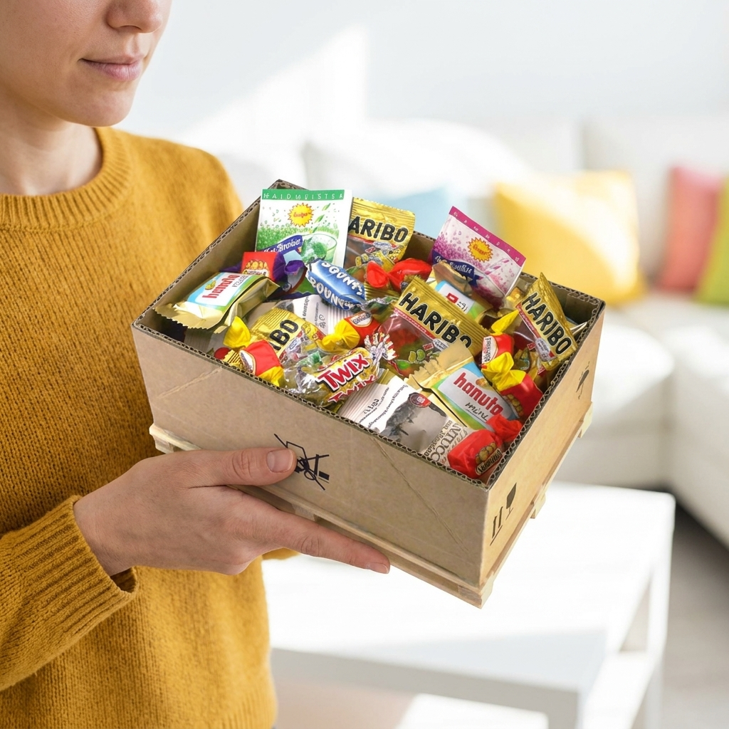 Süßigkeiten Geschenkbox