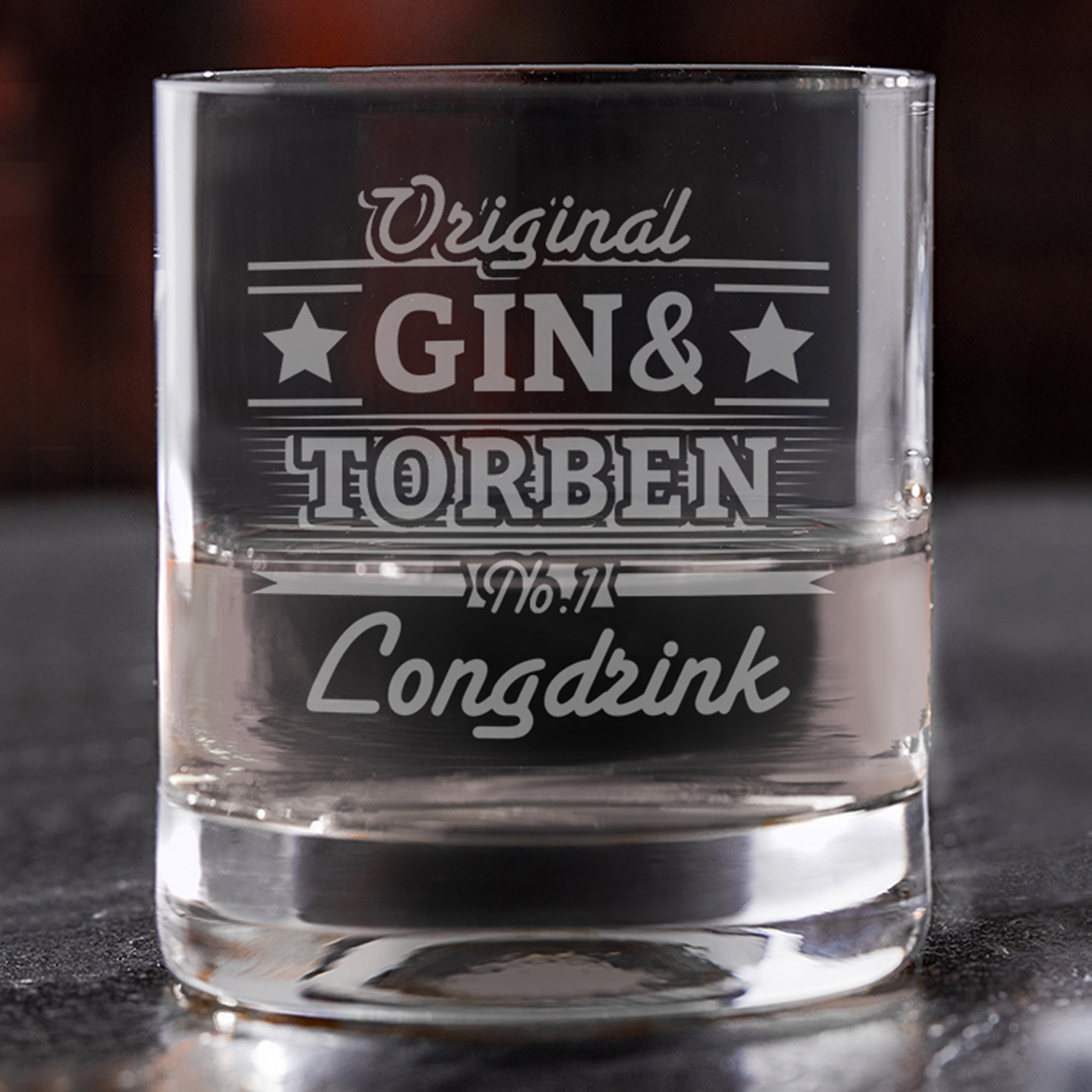 Ginglas Tumbler mit Gravur