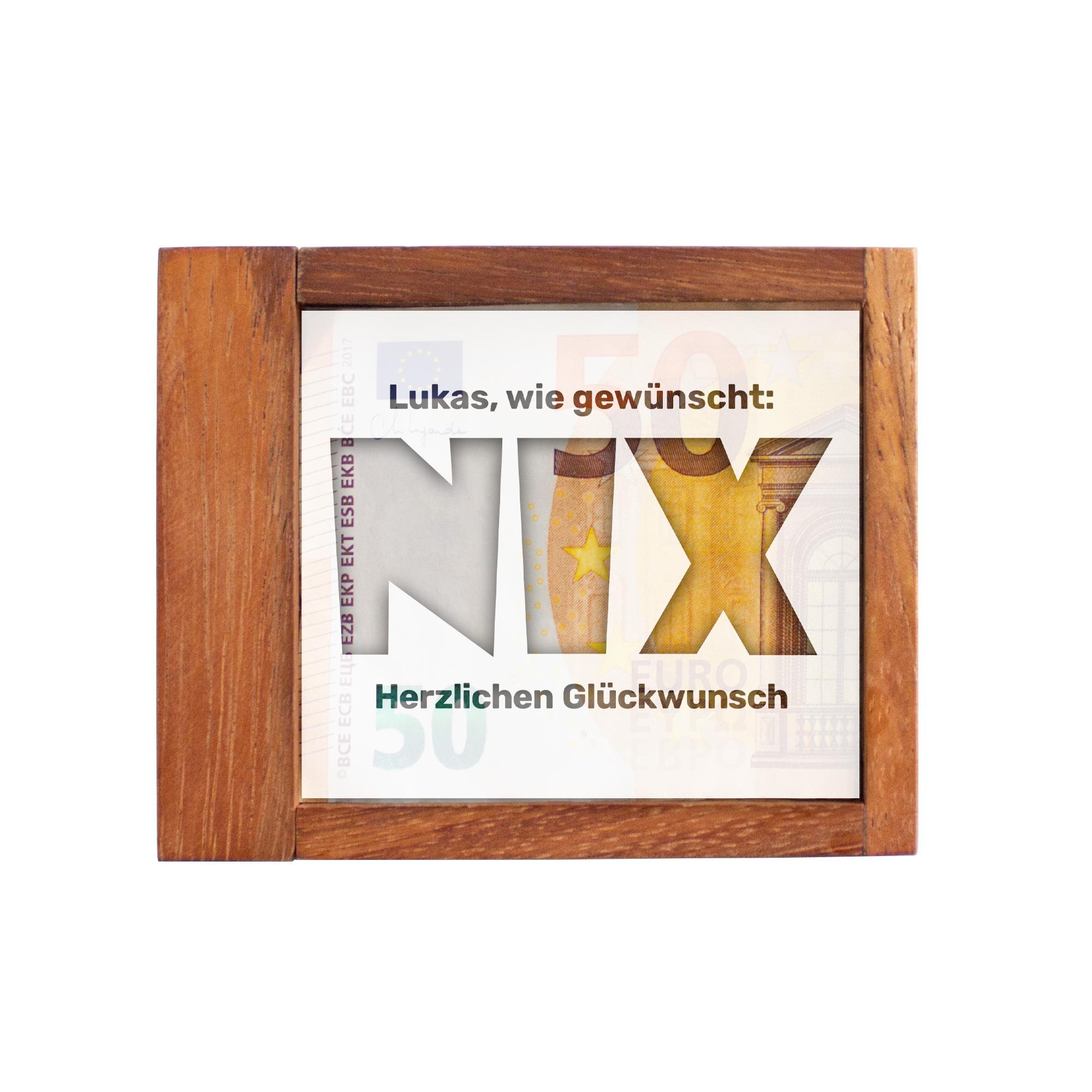 Magische Geldgeschenkbox Kompakt - Nichts Magische Geldgeschenkbox Kompakt - Nichts