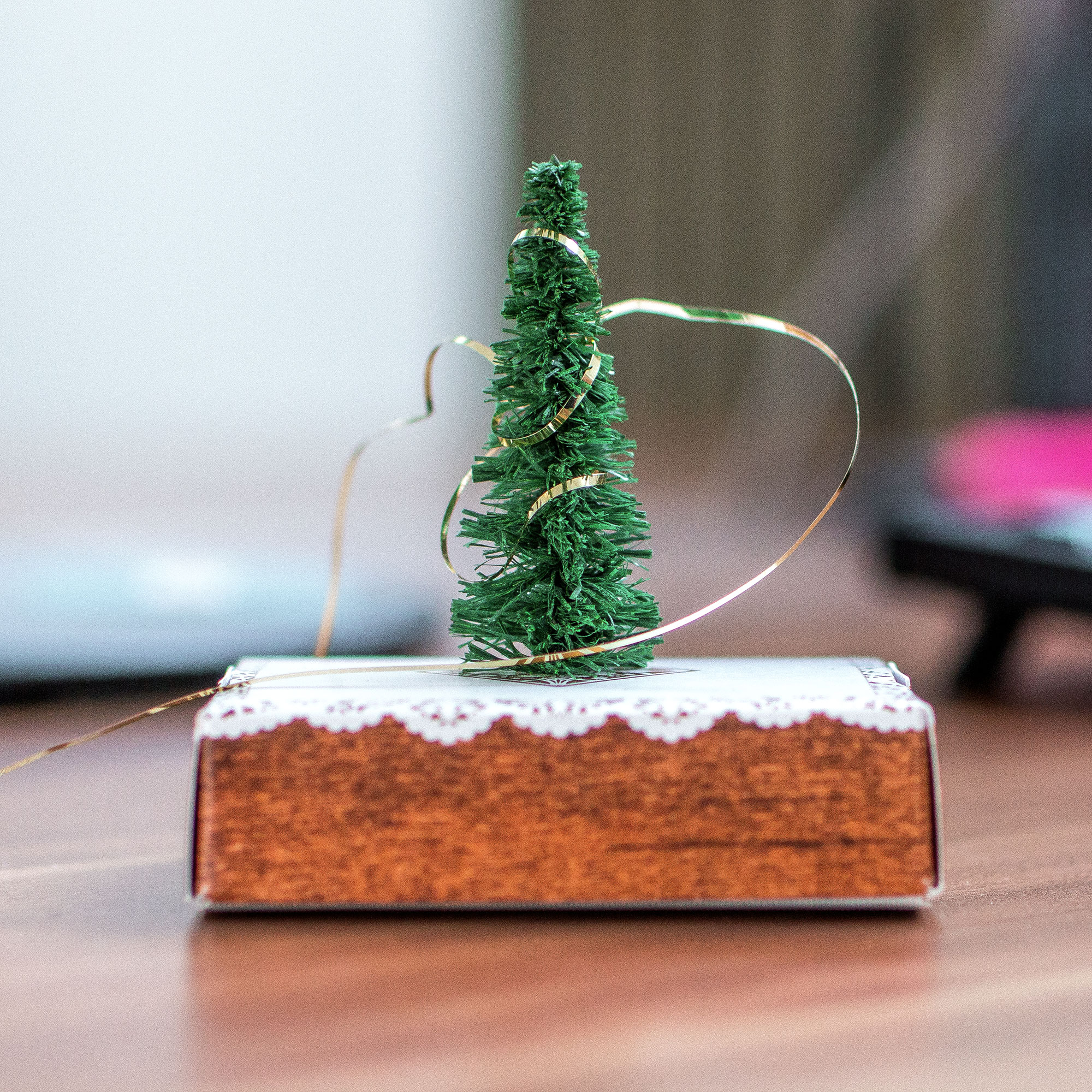 Mini Weihnachtsbaum für den Schreibtisch 4002 - 2