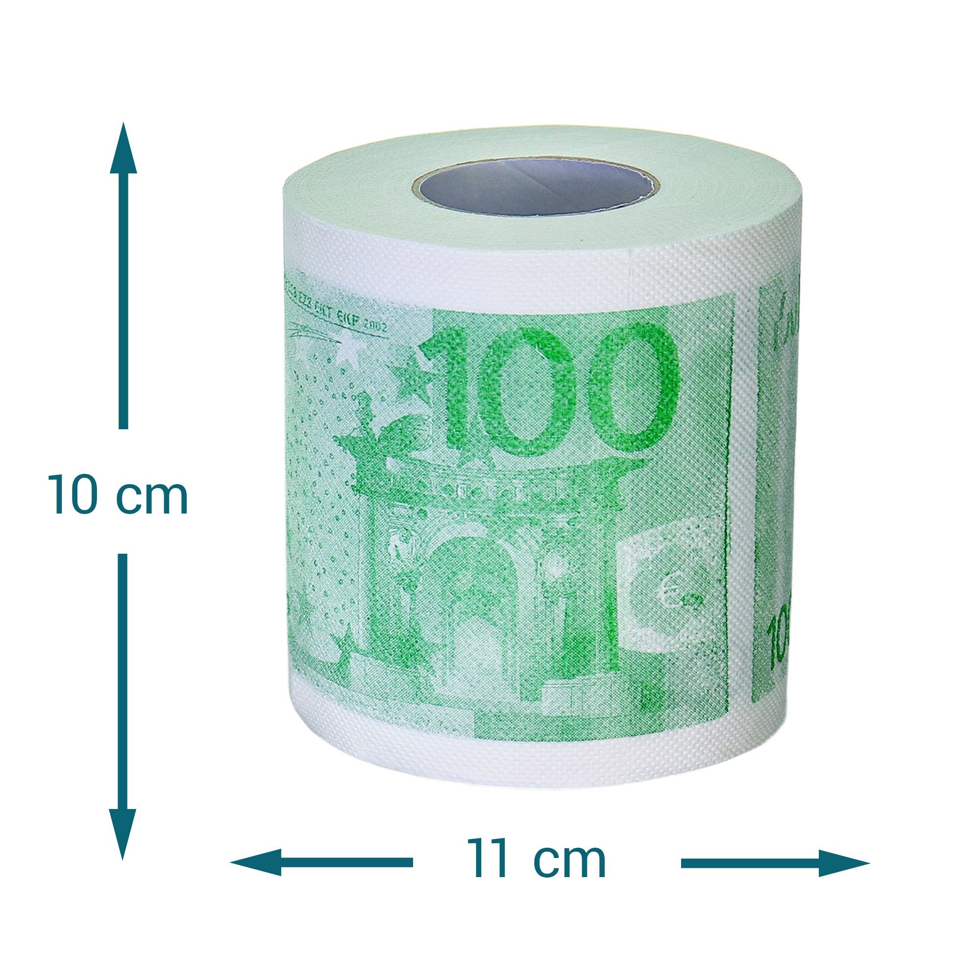 Geld Toilettenpapier - 100 Euro - 2er Set 0946 - 5