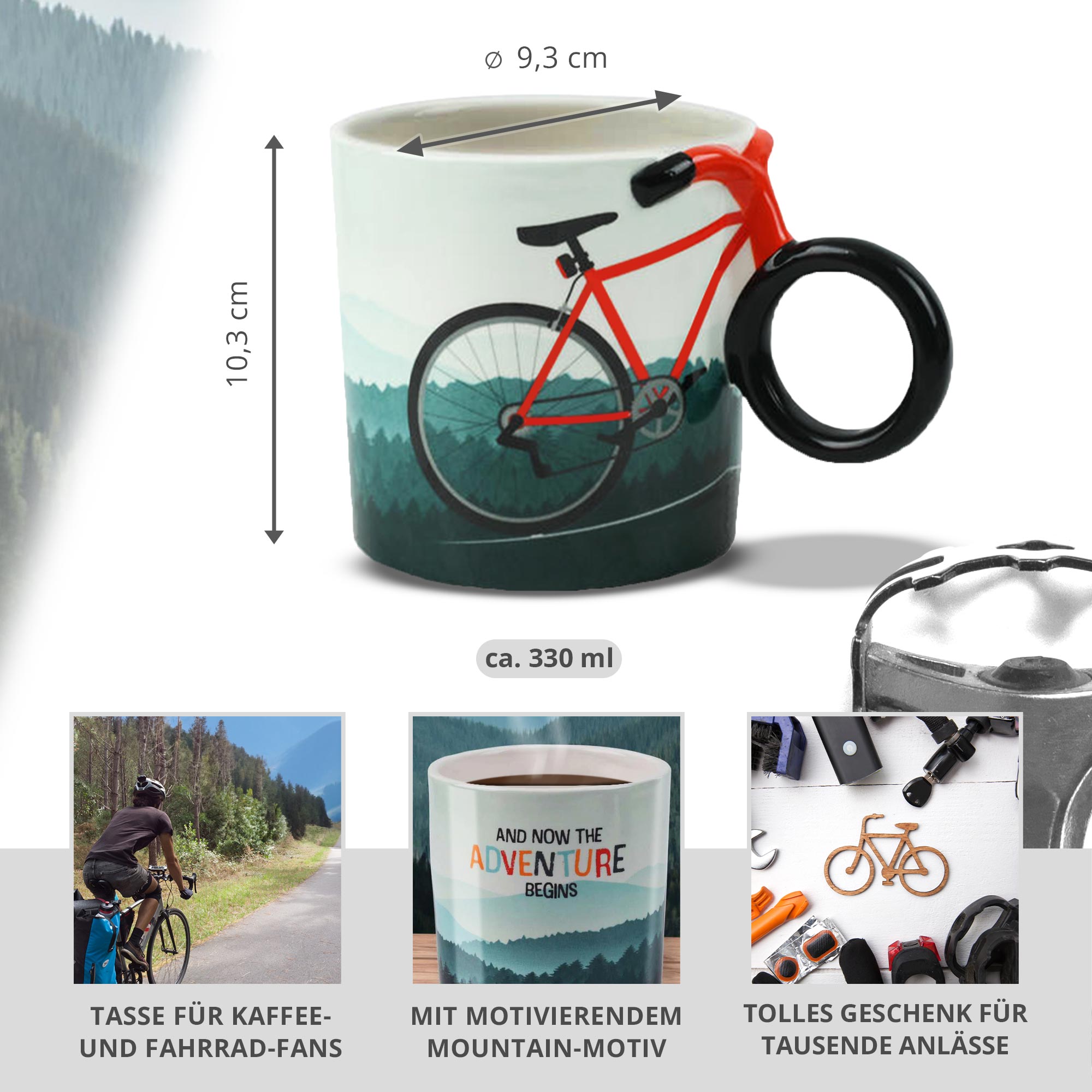 Fahrrad Tasse Fahrrad Tasse