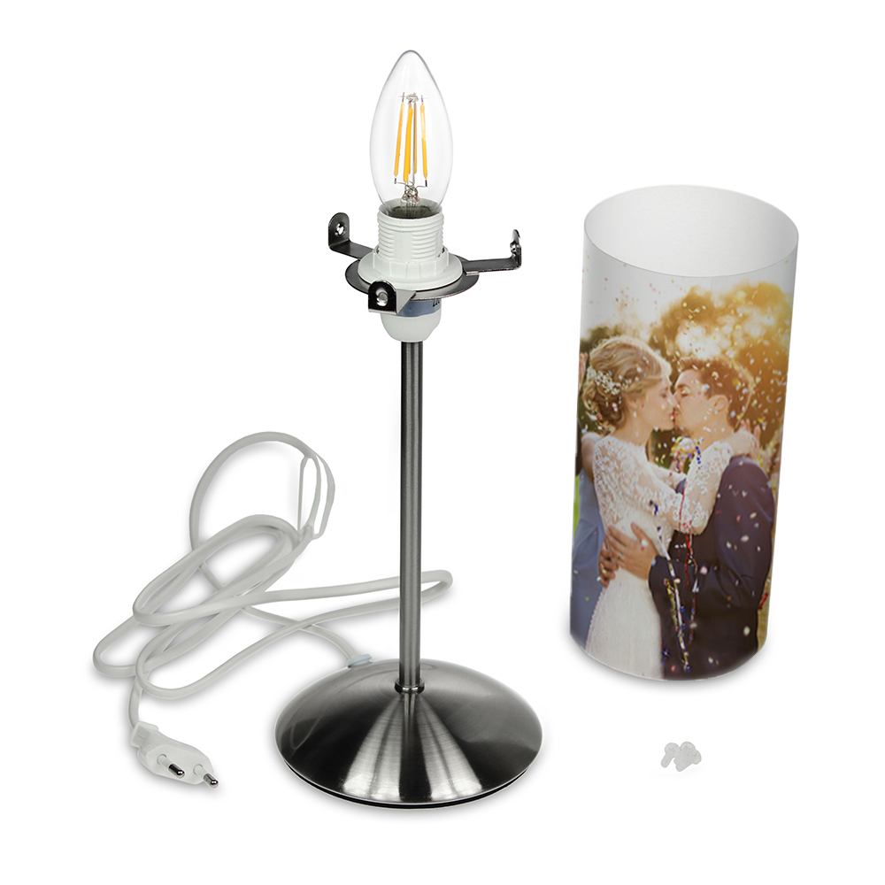 Design Fotolampe zur Hochzeit - personalisiert 3153 - 5