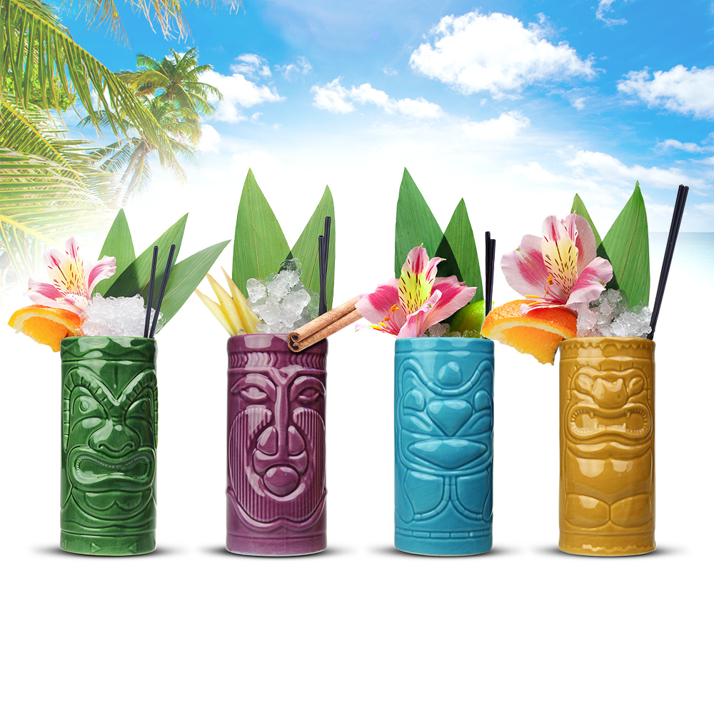 Tiki Becher - 4er Set