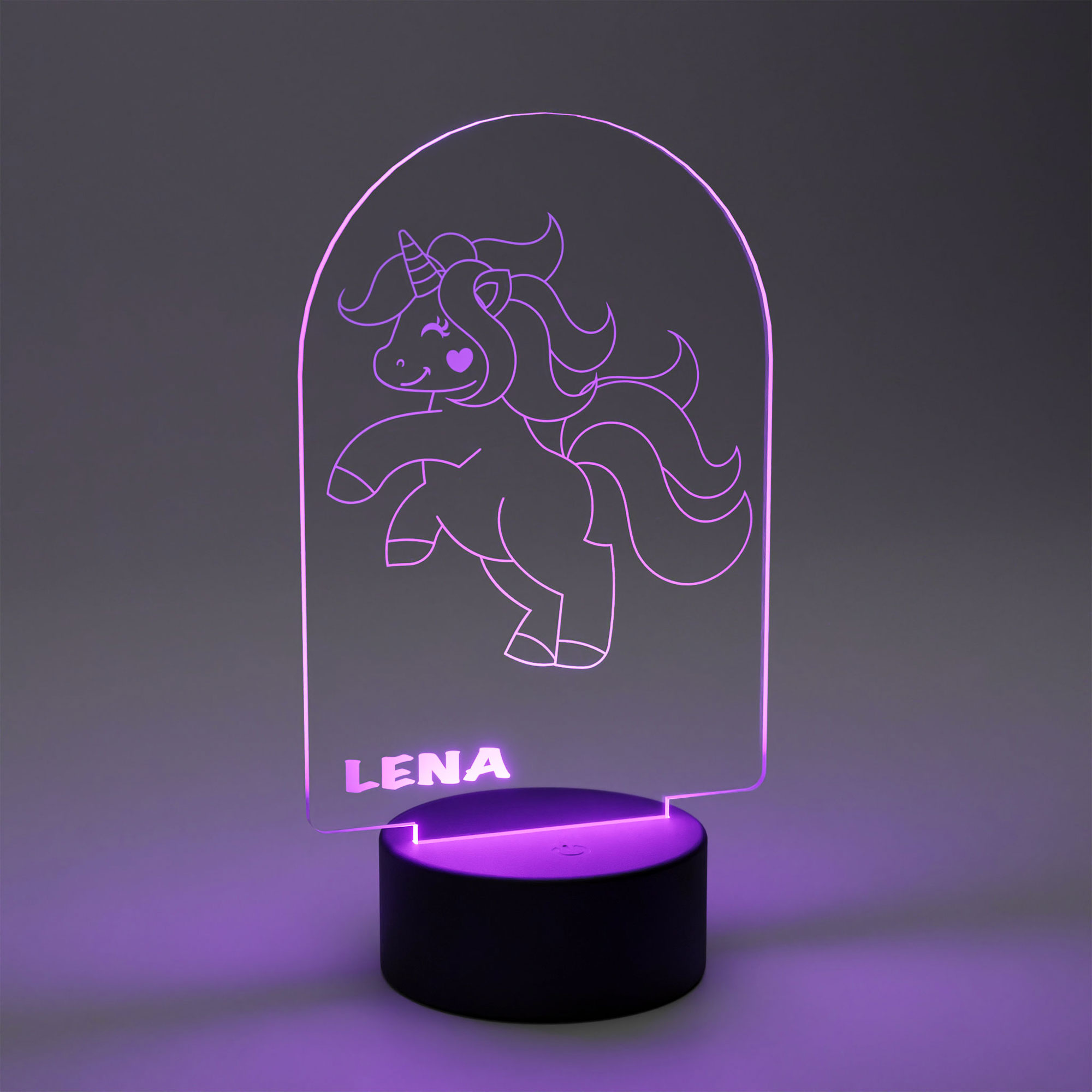 Plexiglas-LED Einhorn