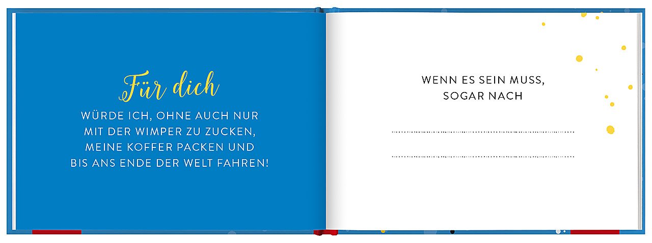 Buch zum Ausfüllen - Warum Du mir am Herzen liegst 3414 - 4