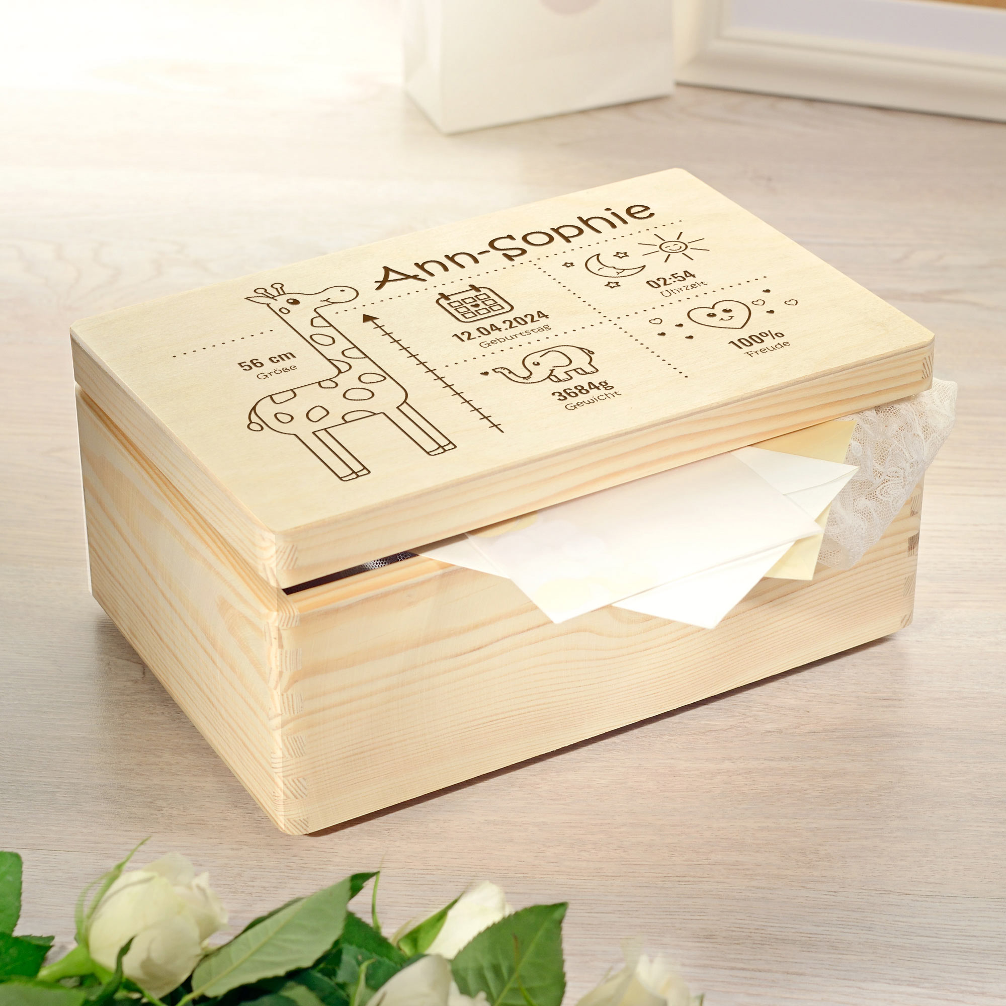 Keepsake Box - Baby - Personalisiert