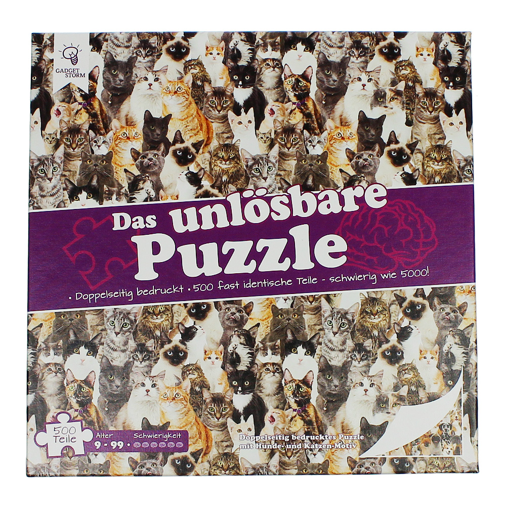 Das unlösbare Puzzle - Hunde und Katzen 2821 - 3
