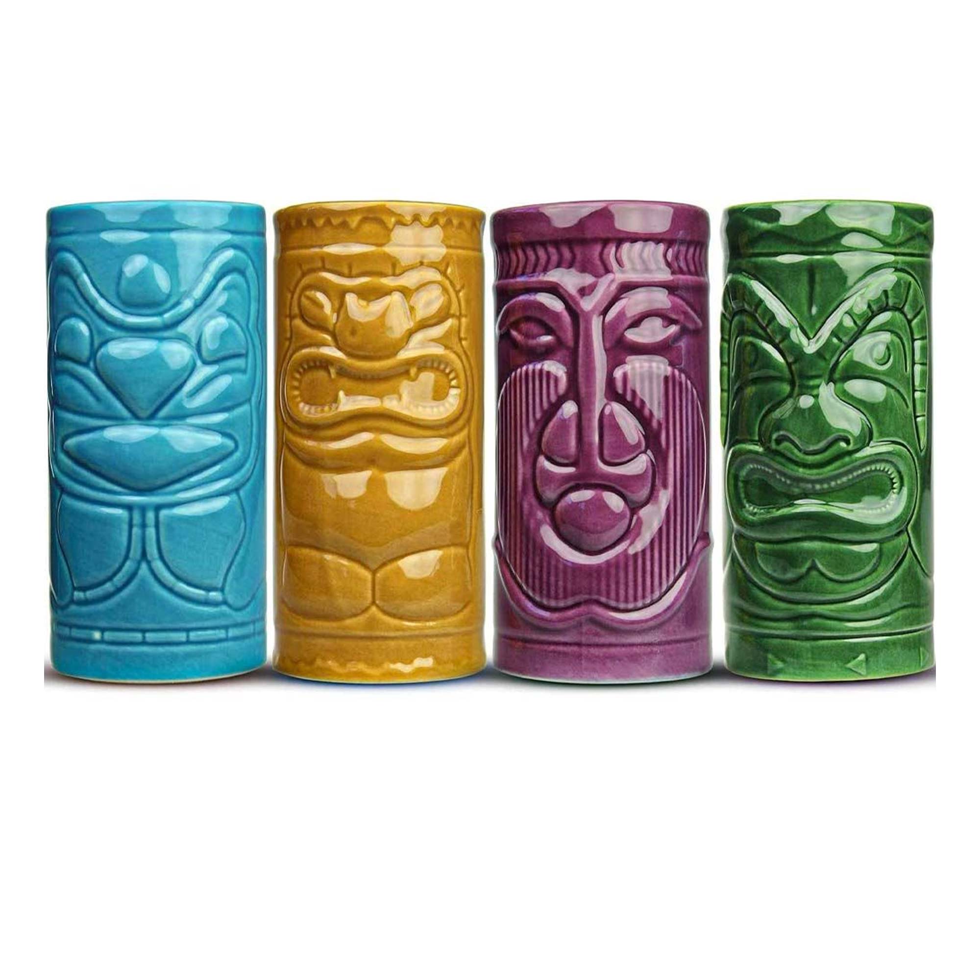 Tiki Becher - 4er Set Tiki Becher - 4er Set
