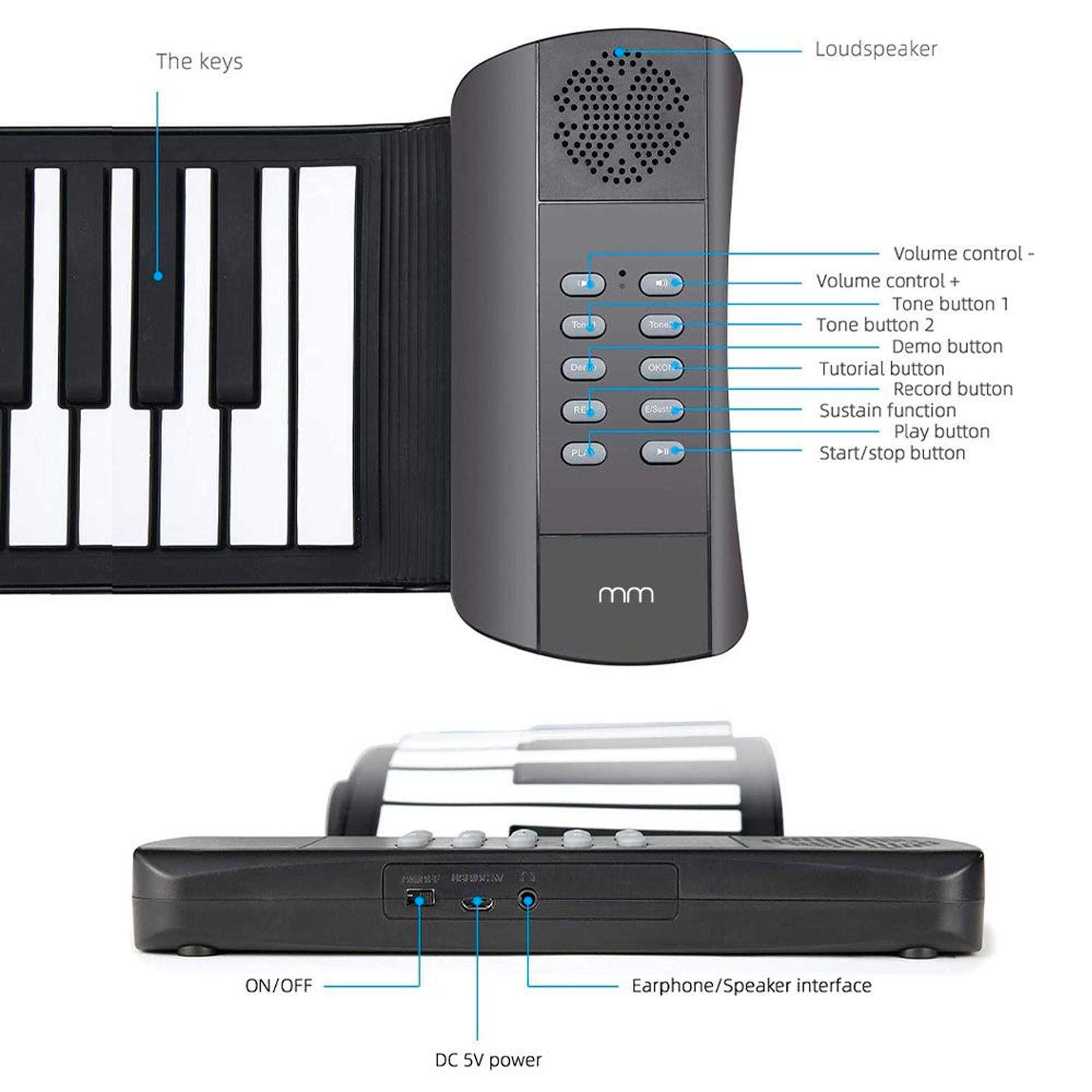 Roll Up Keyboard