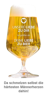 Bierglas - Unsere Liebe 3401 - 1