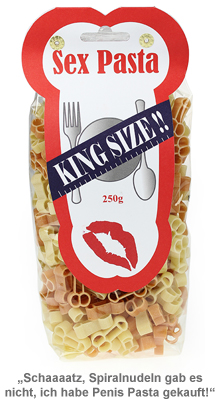 Penis Pasta - 250 g Nudeln 2701 - 2