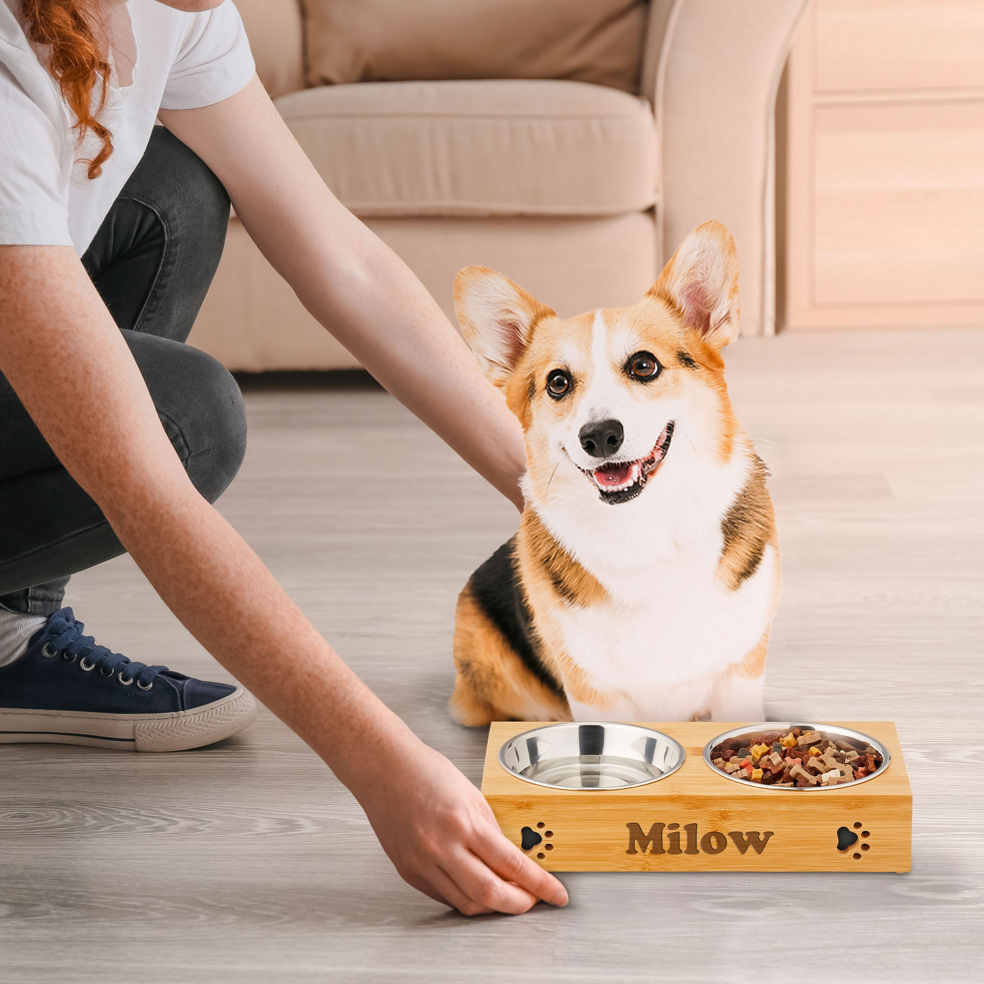 Futternapf für Hunde - Personalisiert