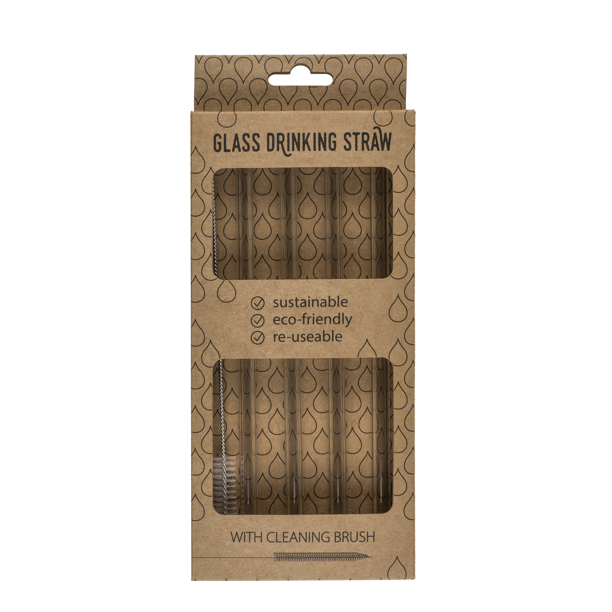 Glas Strohhalme - 4er Set 4063 - 8