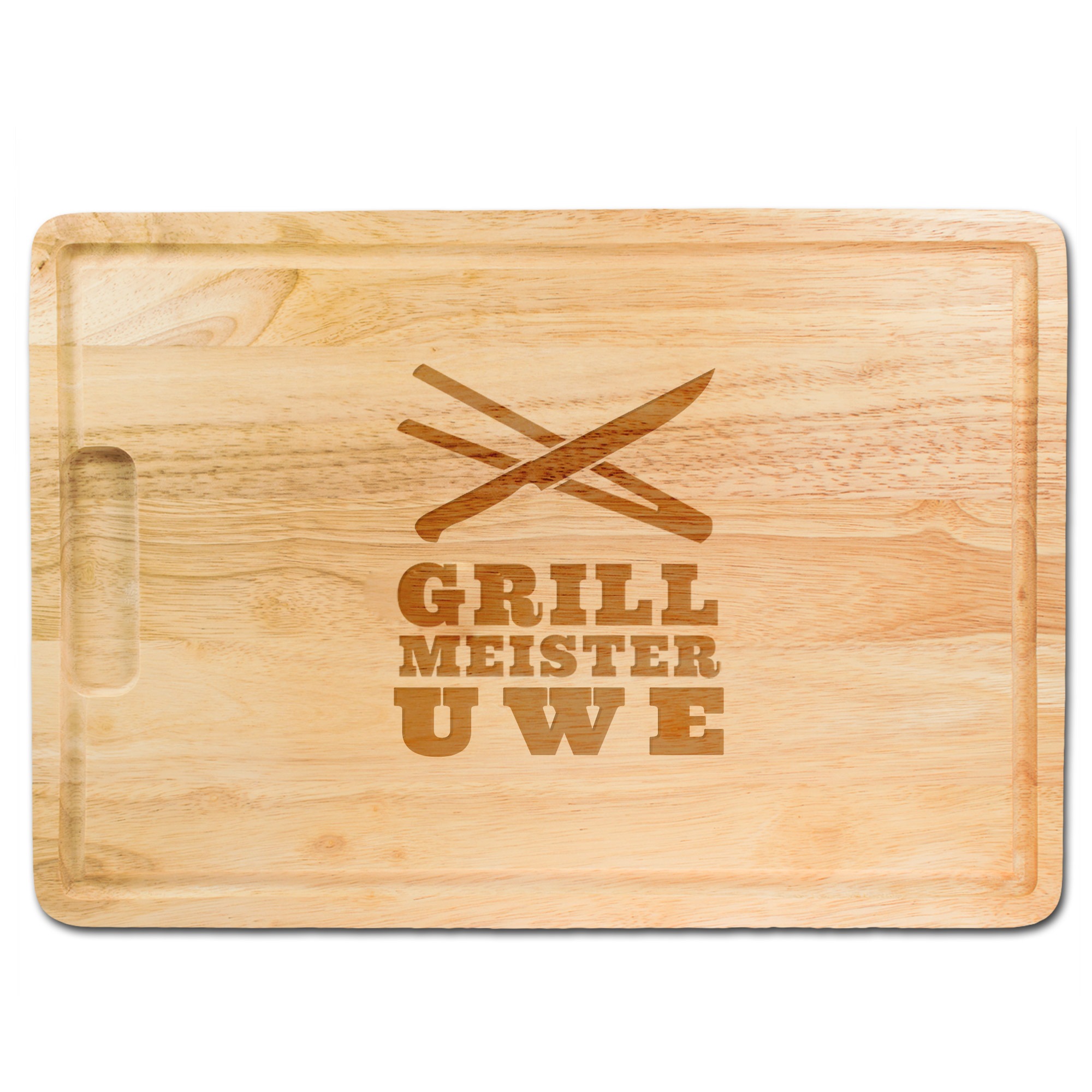 Grillmeister - graviertes Schneidebrett 1125 - 14