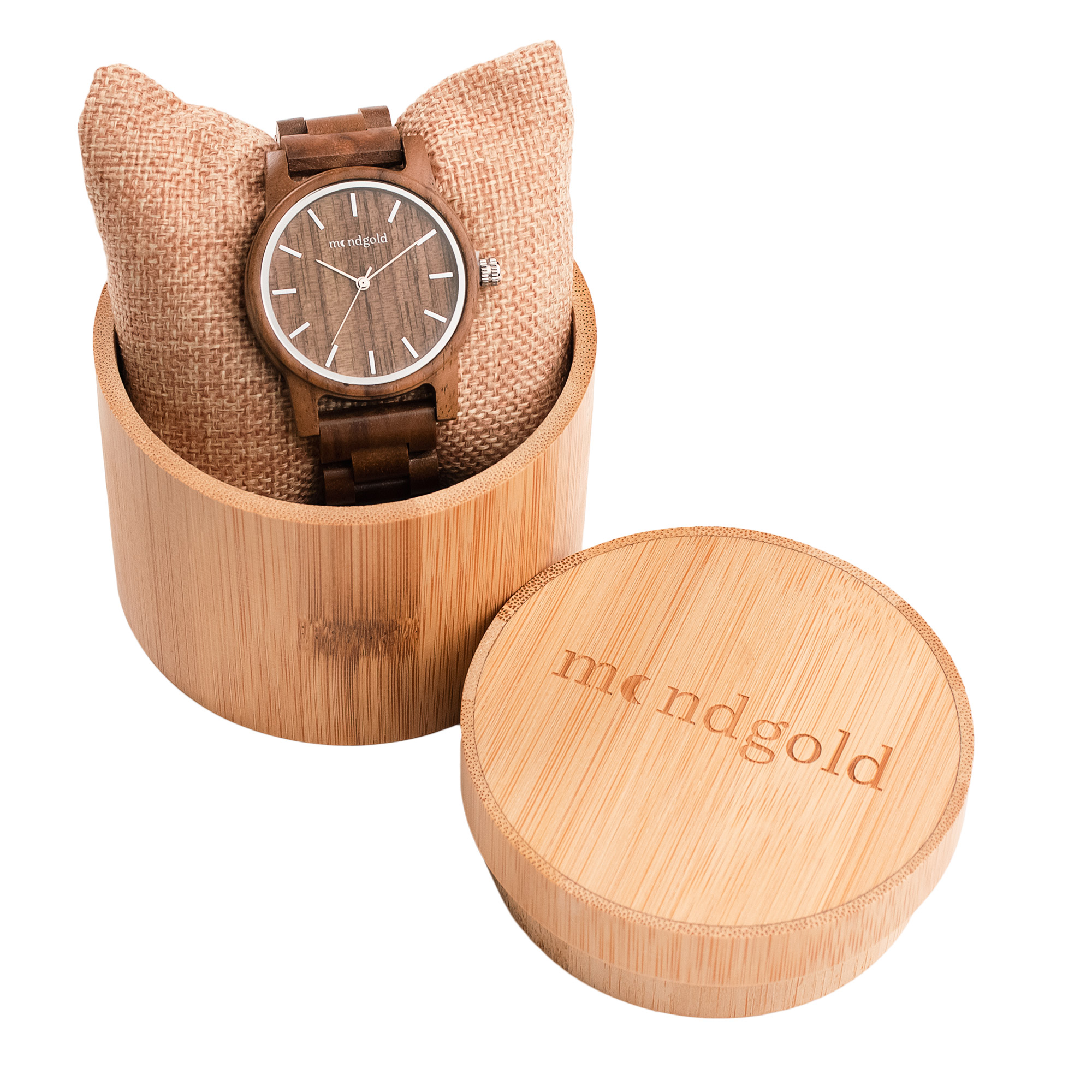 Unisex Armbanduhr aus Holz 01-00048-EU-0000 - 6