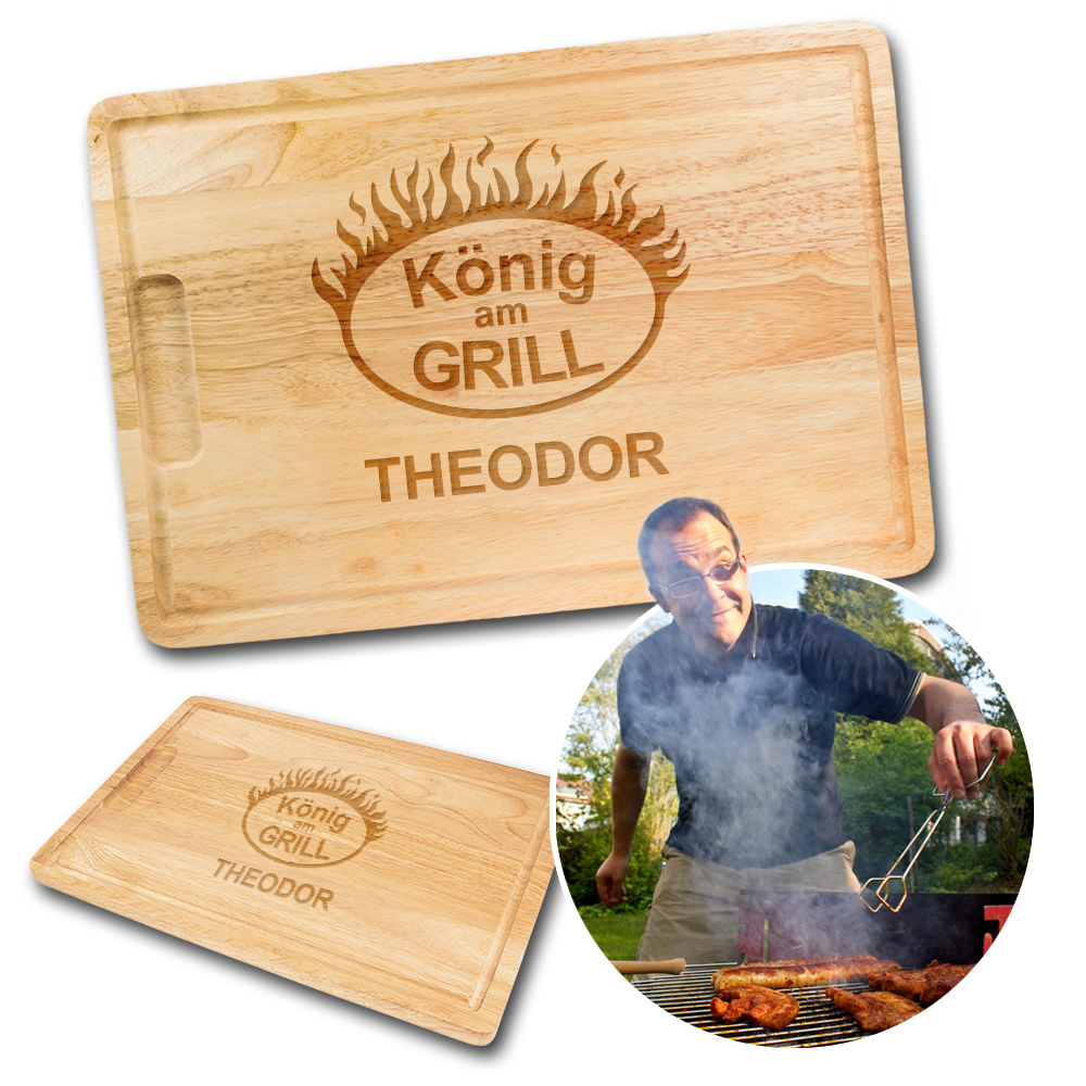 Grillmeister - graviertes Schneidebrett 1125 Grillmeister - graviertes Schneidebrett 1125