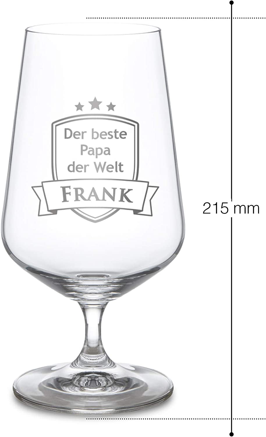 Bierglas mit Gravur - Bester Papa