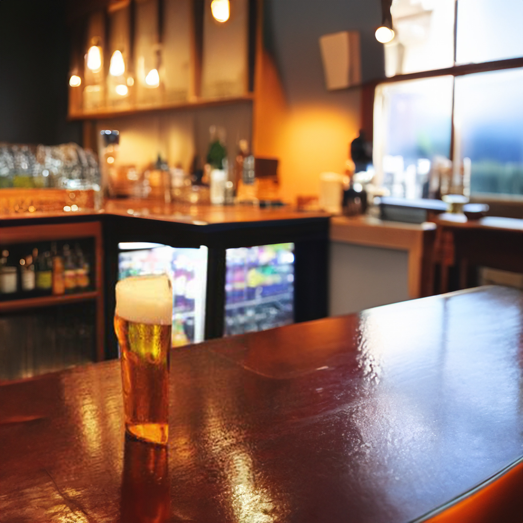 Halbes Bier - Half Pint Bierglas