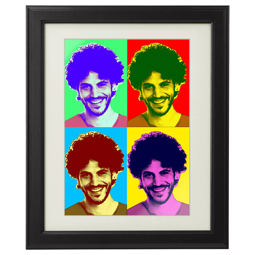 Personalisiertes Pop-Art Bild - Portrait Personalisiertes Pop-Art Bild - Portrait