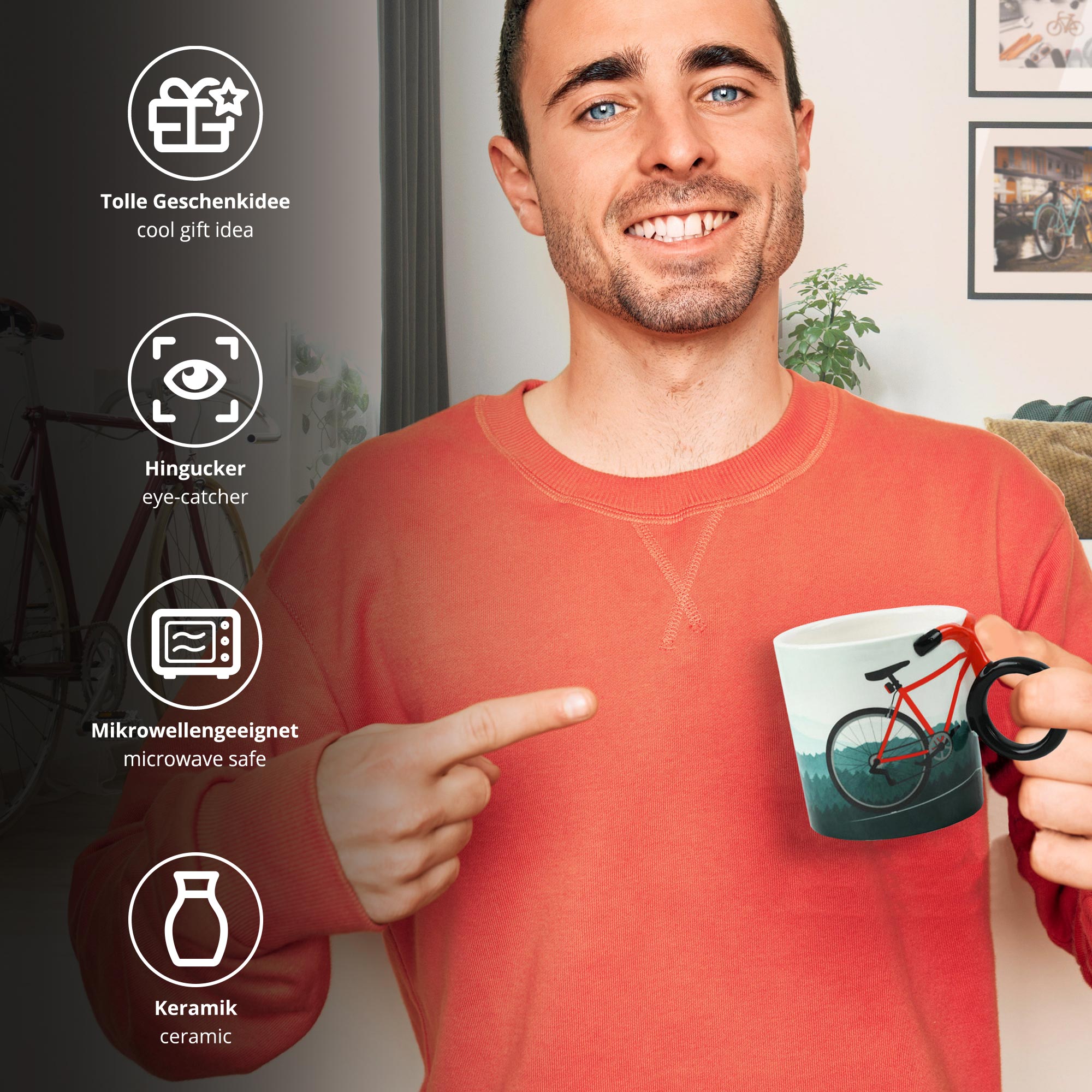 Fahrrad Tasse Fahrrad Tasse