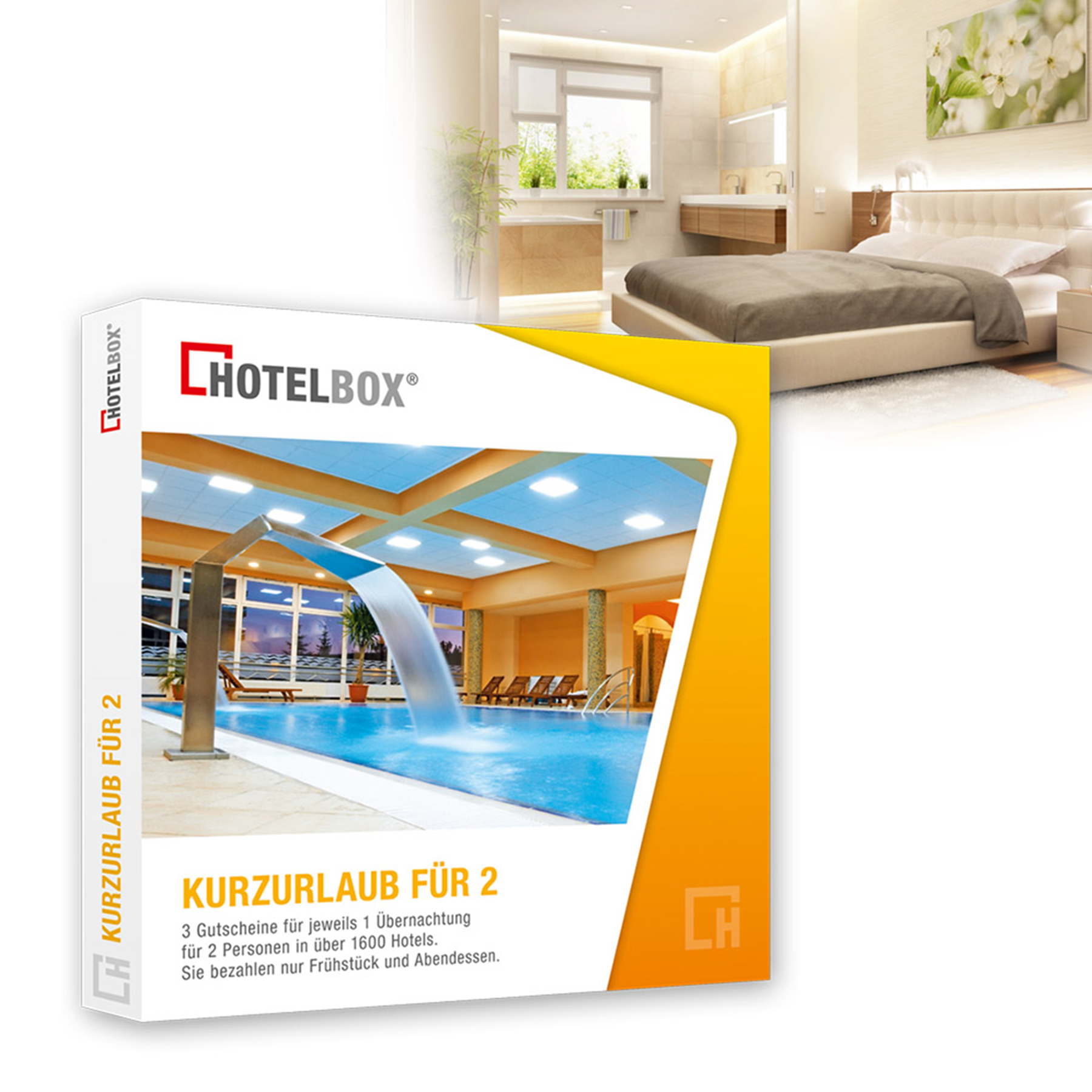 Kurzurlaub für 2 - Hotelgutscheine für 3 Übernachtungen