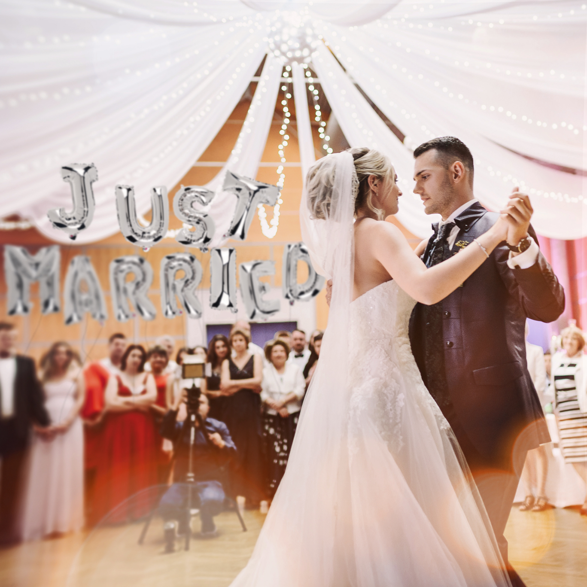 Hochzeitsballons - Just Married 3836 - 2
