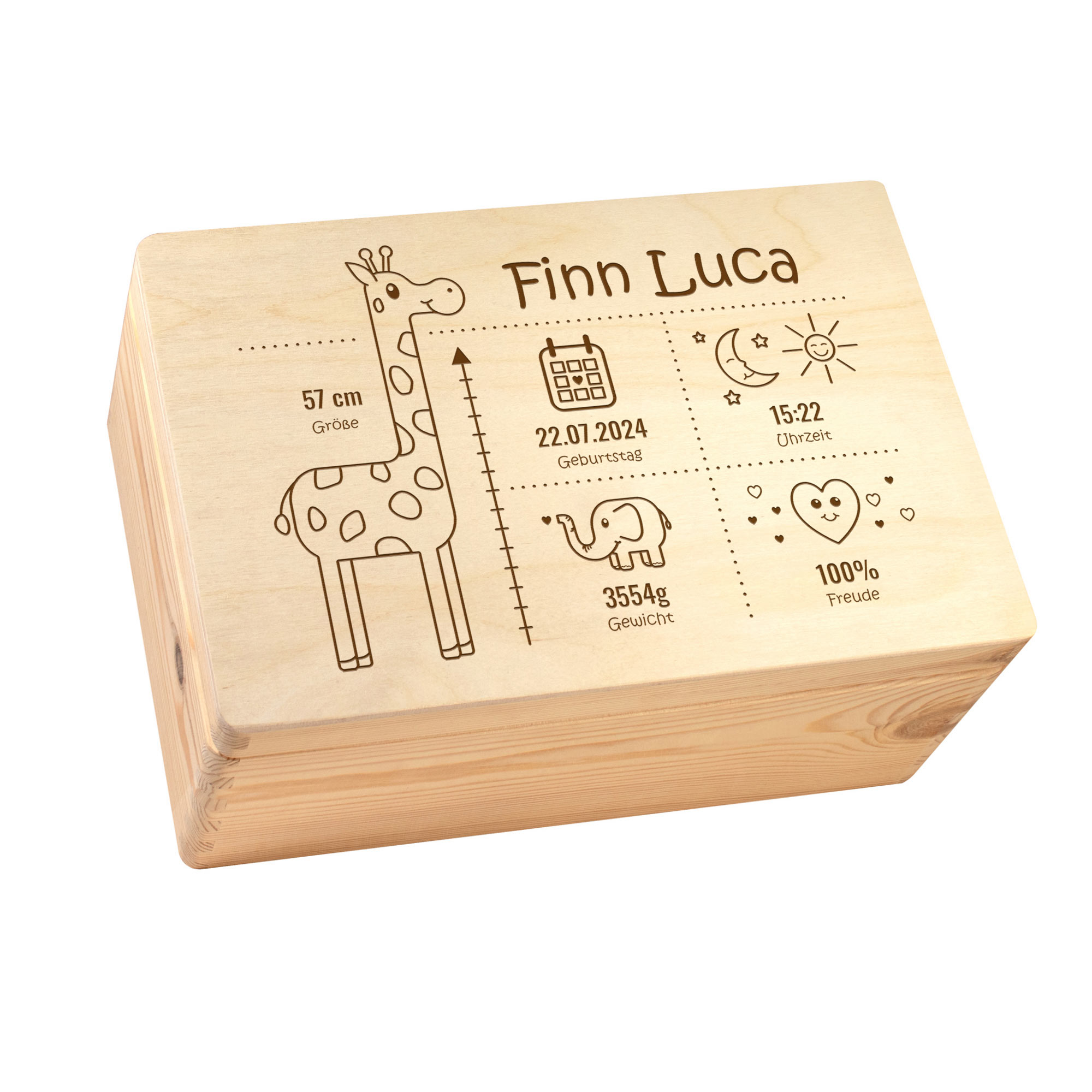 Keepsake Box - Baby - Personalisiert