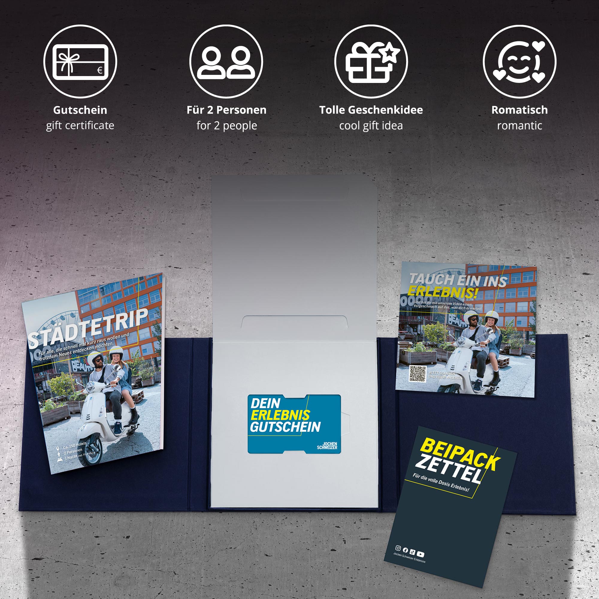 Geschenkbox Städtetrip