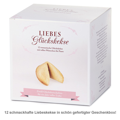 Liebes Glückskekse Geschenkbox 2051 - 2