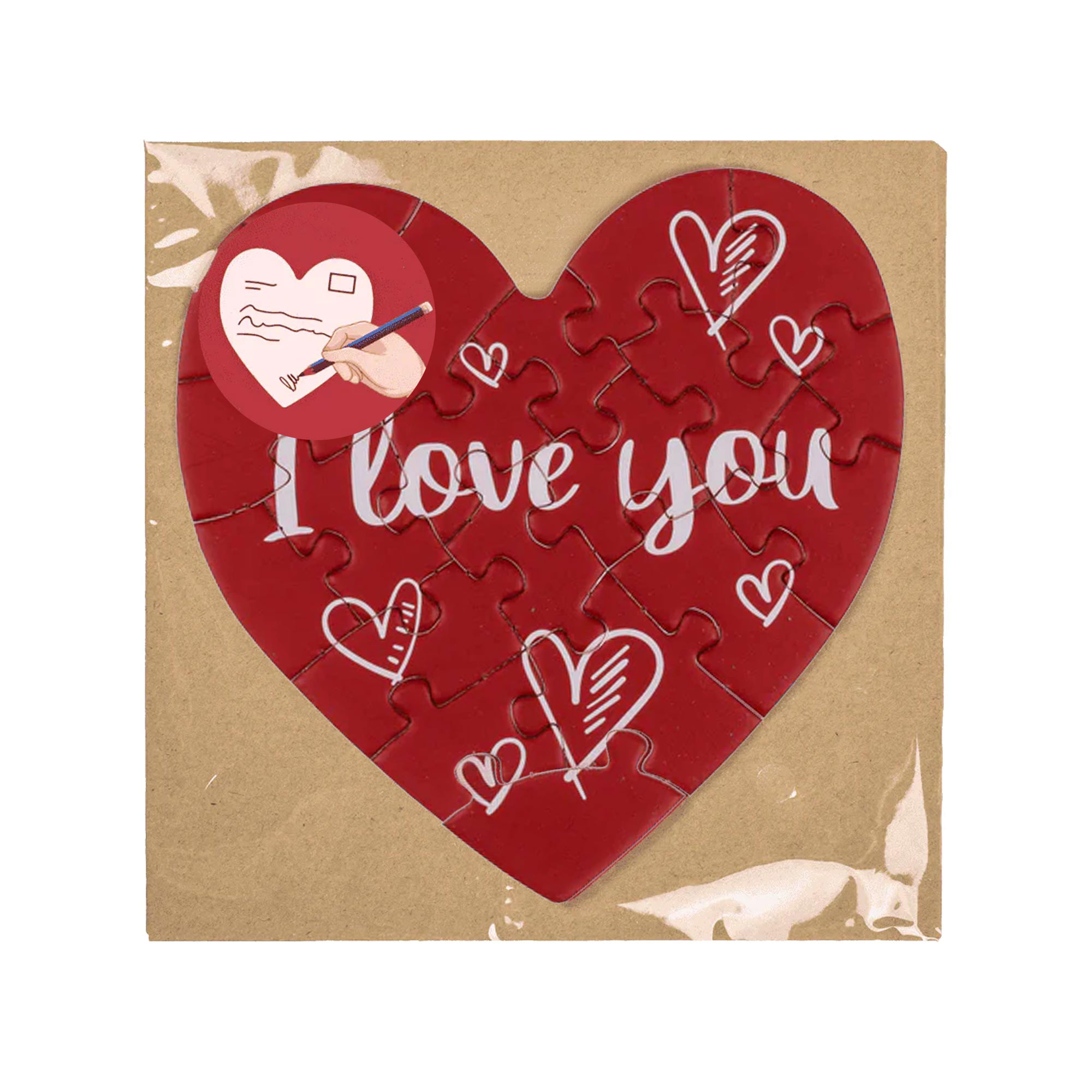 2in1 Geschenkkarte I love you & Herz Puzzle - Herzchen - für personalisierte Geschenke 2in1 Geschenkkarte I love you & Herz Puzzle - Herzchen - für personalisierte Geschenke