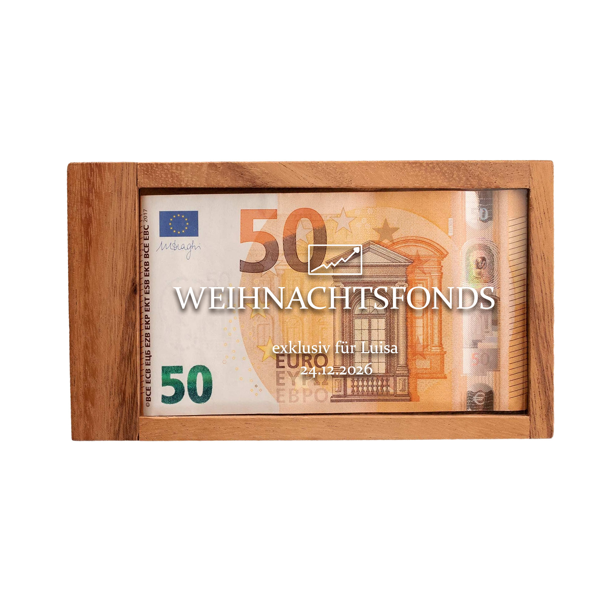 Magische Geldgeschenkbox - Weihnachtsfonds