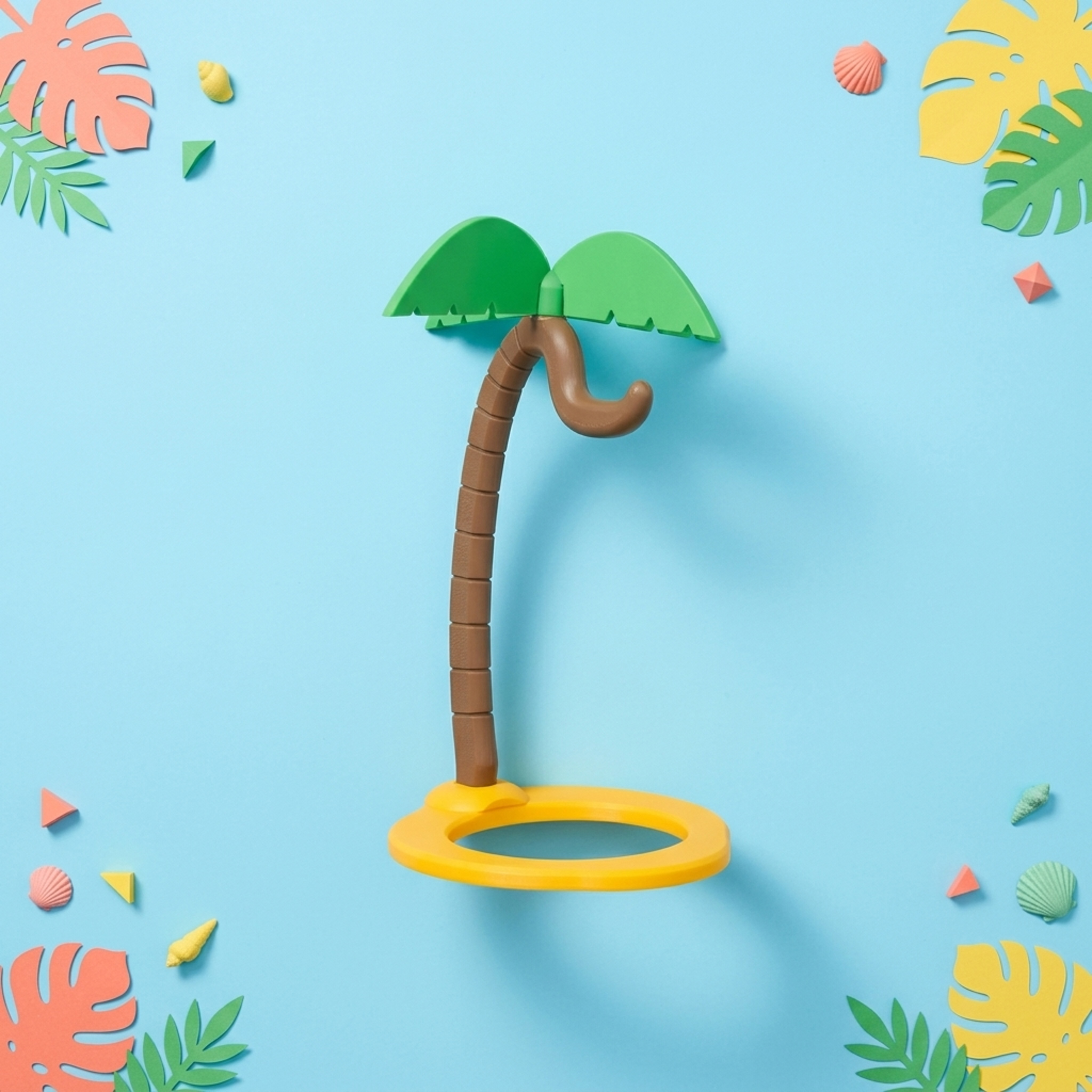 Bananenhalter Palme – Tropischer Obstständer mit Urlaubsfeeling