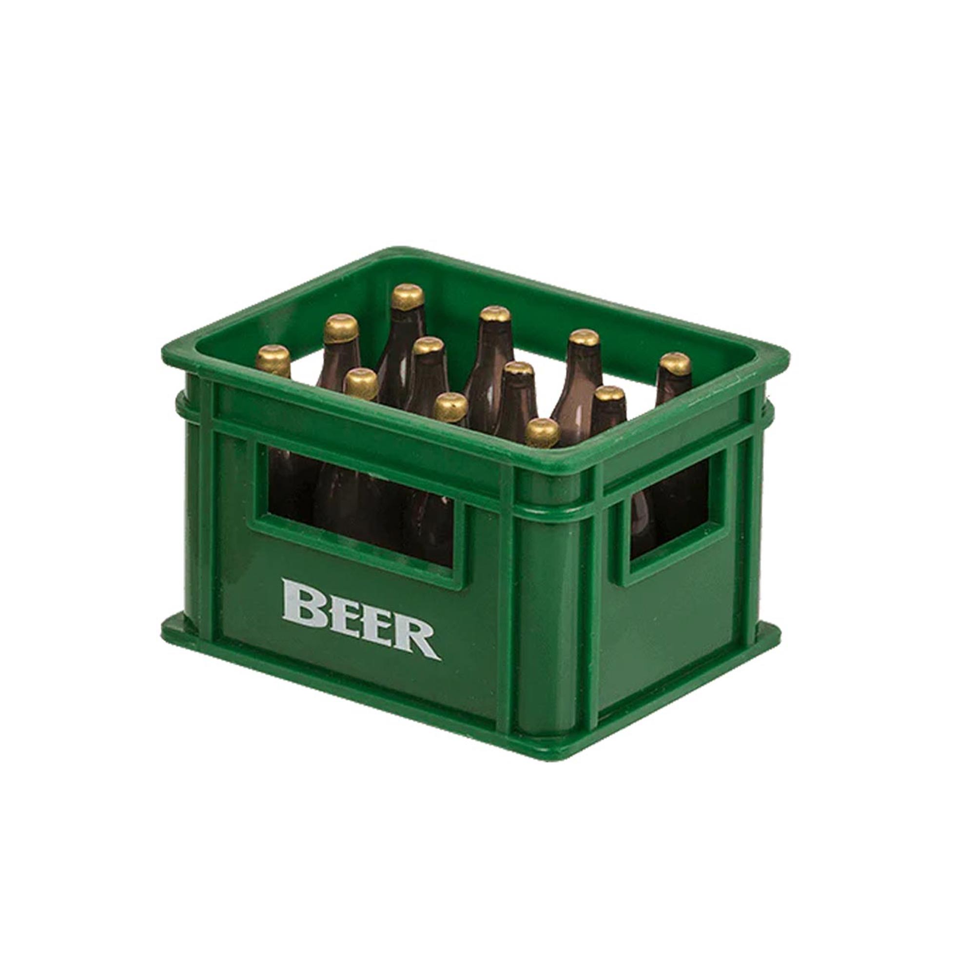 Flaschenöffner Bierkasten - Bieröffner mit Magnet Grün Flaschenöffner Bierkasten - Bieröffner mit Magnet Grün