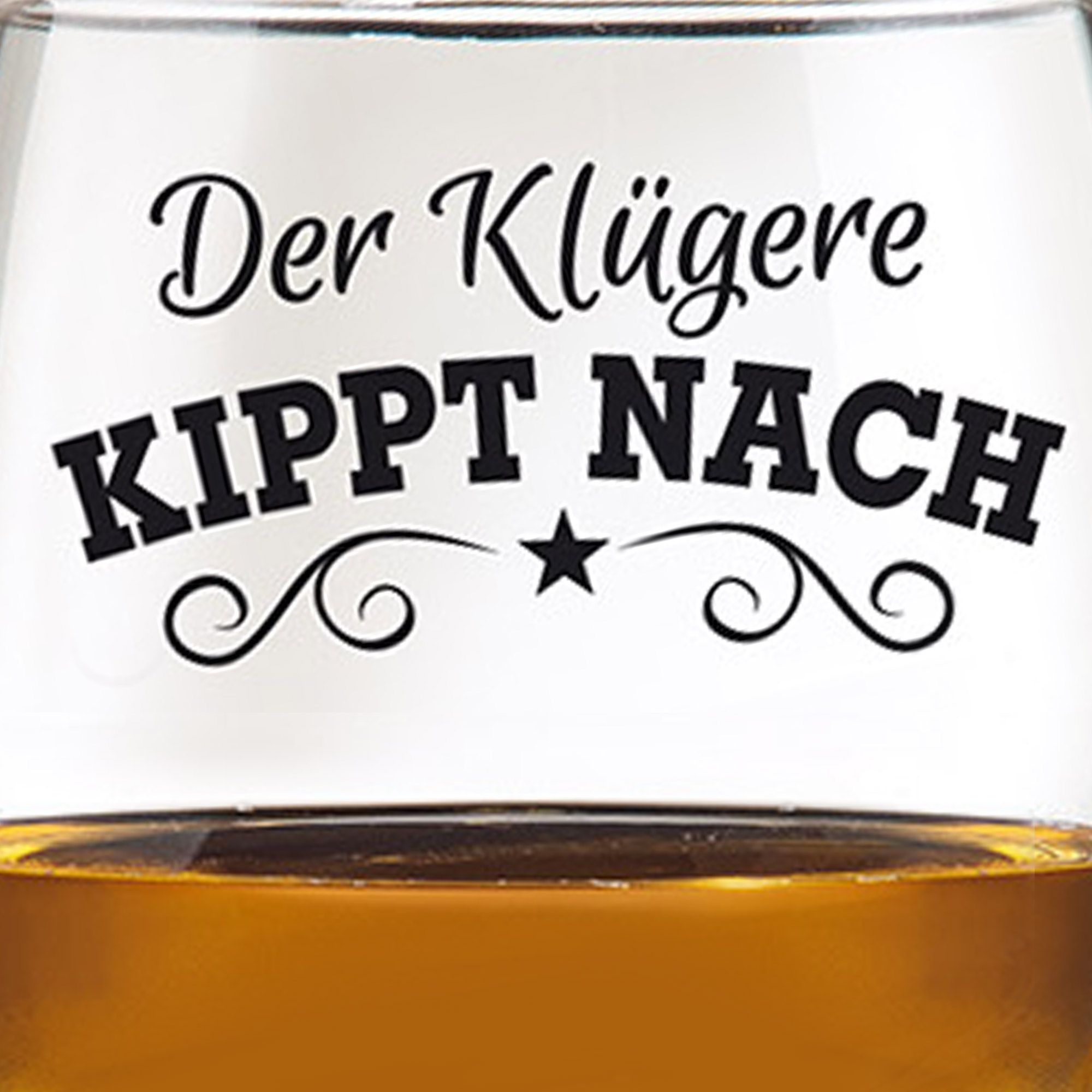 Wackelglas 2er Set - Der Klügere kippt nach 2218-MZ - 5