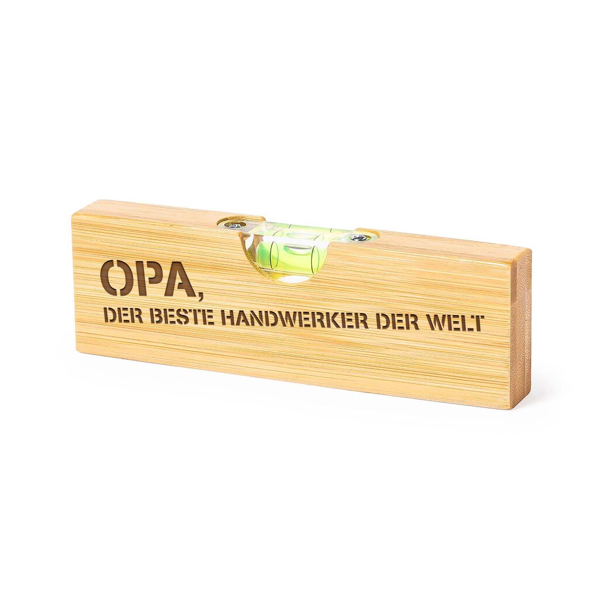 Wasserwaage mit Flaschenöffner - Bester Opa Wasserwaage mit Flaschenöffner - Bester Opa