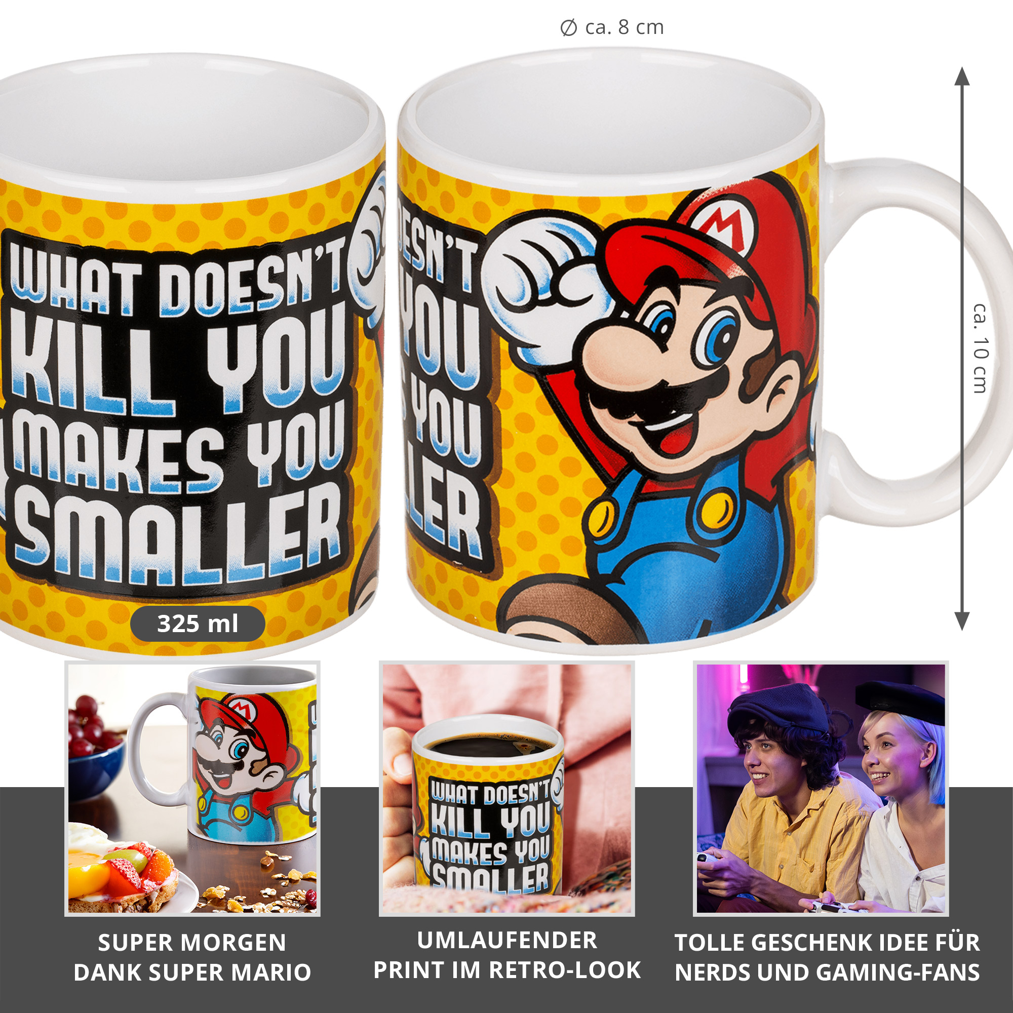 Super Mario Tasse - What doesn't kill you