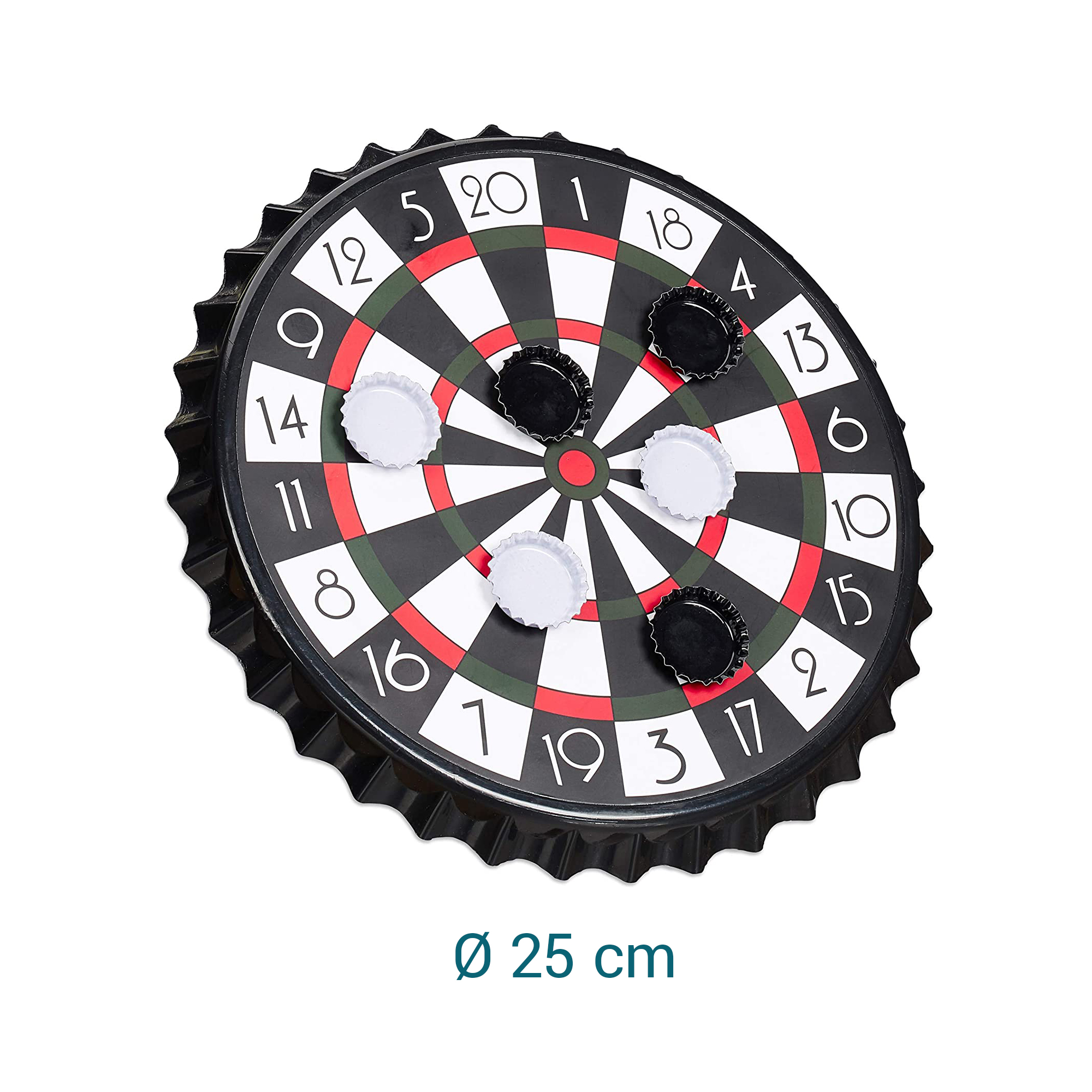 Dartscheibe für Kronkorken