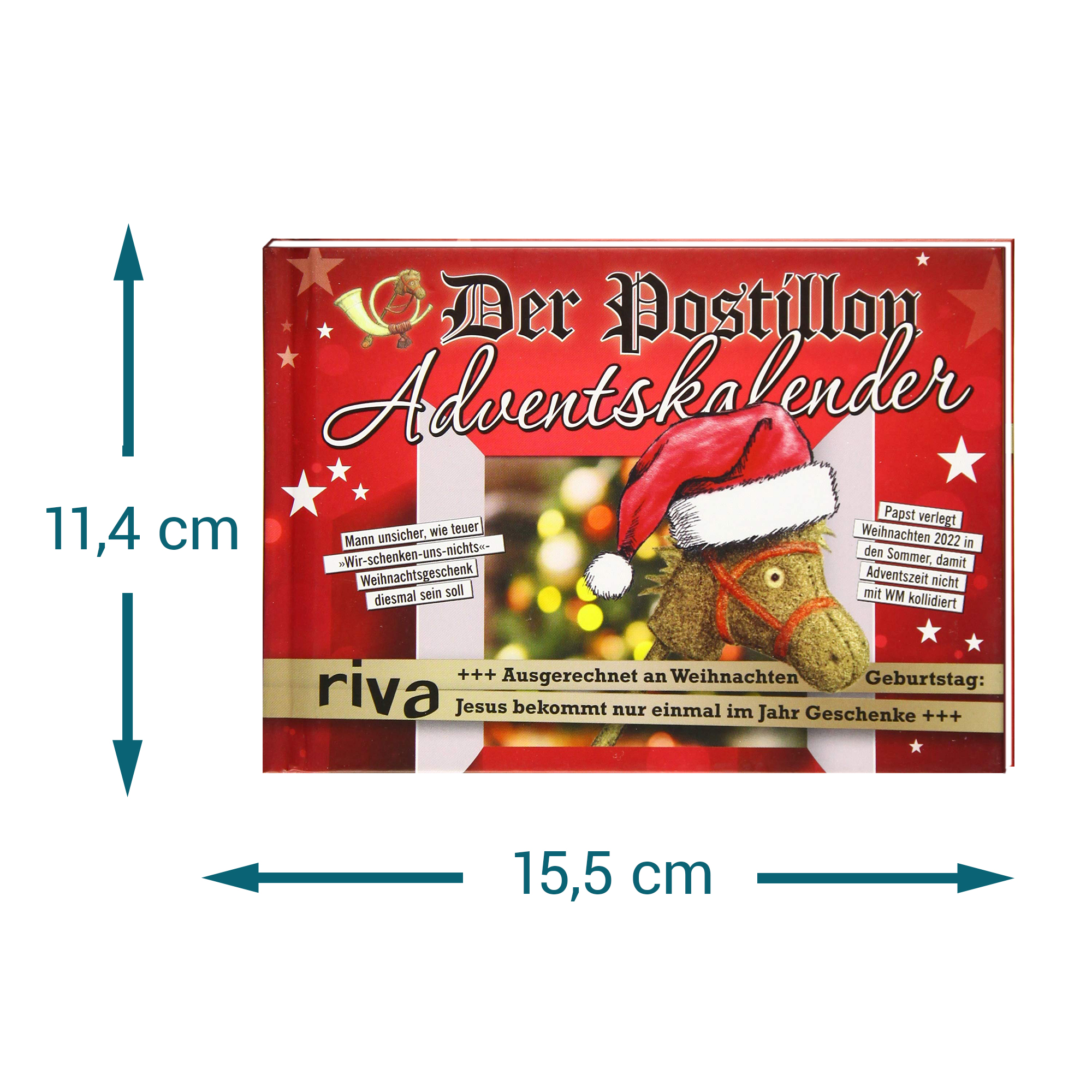 Der Postillon Adventskalender & Weihnachtsmütze im Set 4019 - 8