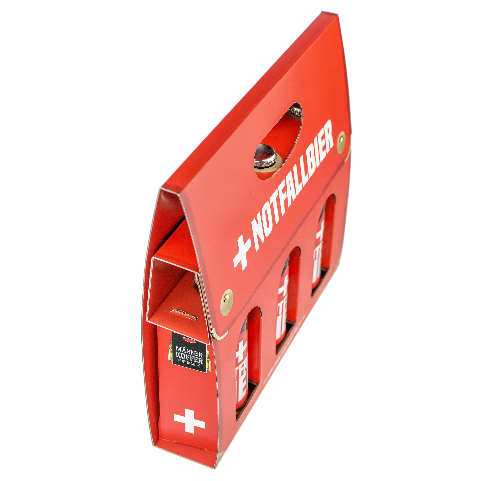 Bier Handtasche für Männer - Notfallbier 3811 - 4