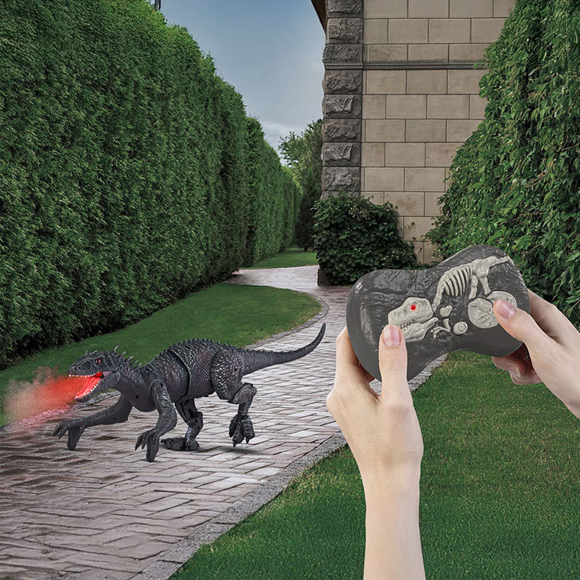 Ferngesteuerter XXL Dinosaurier mit Soundeffekt