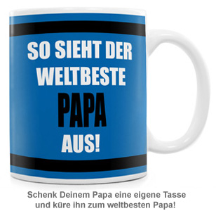 Tasse - Weltbester Papa 1254 - 1