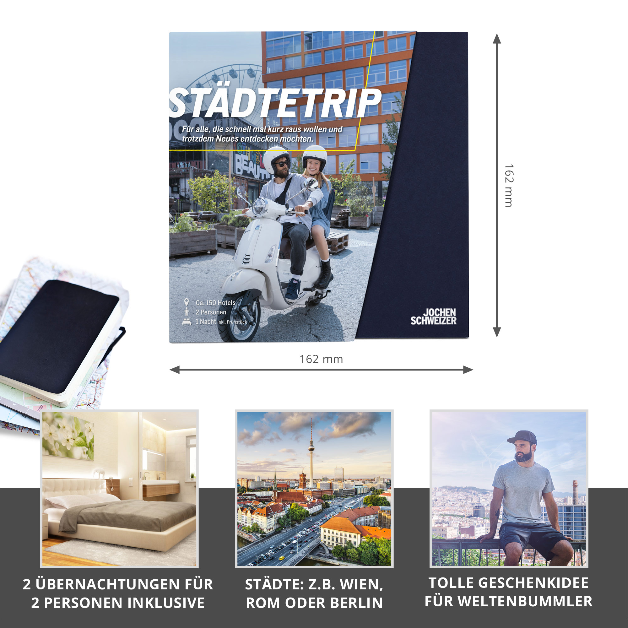 Geschenkbox Städtetrip