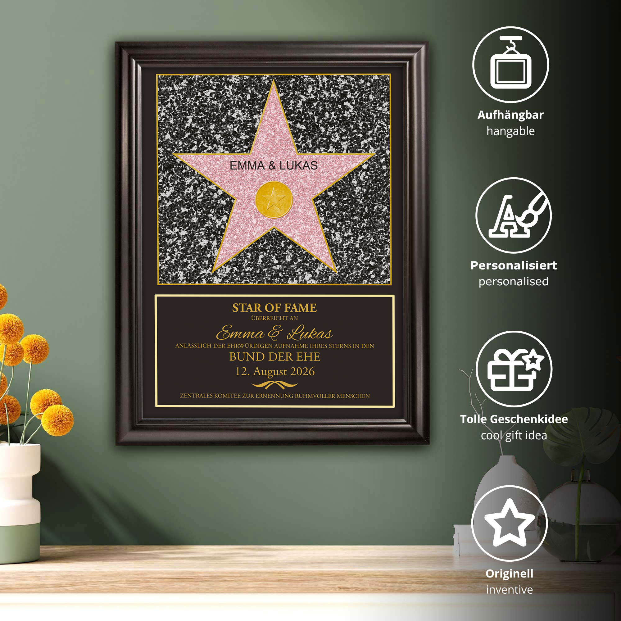 Star of Fame - Hochzeitsbild