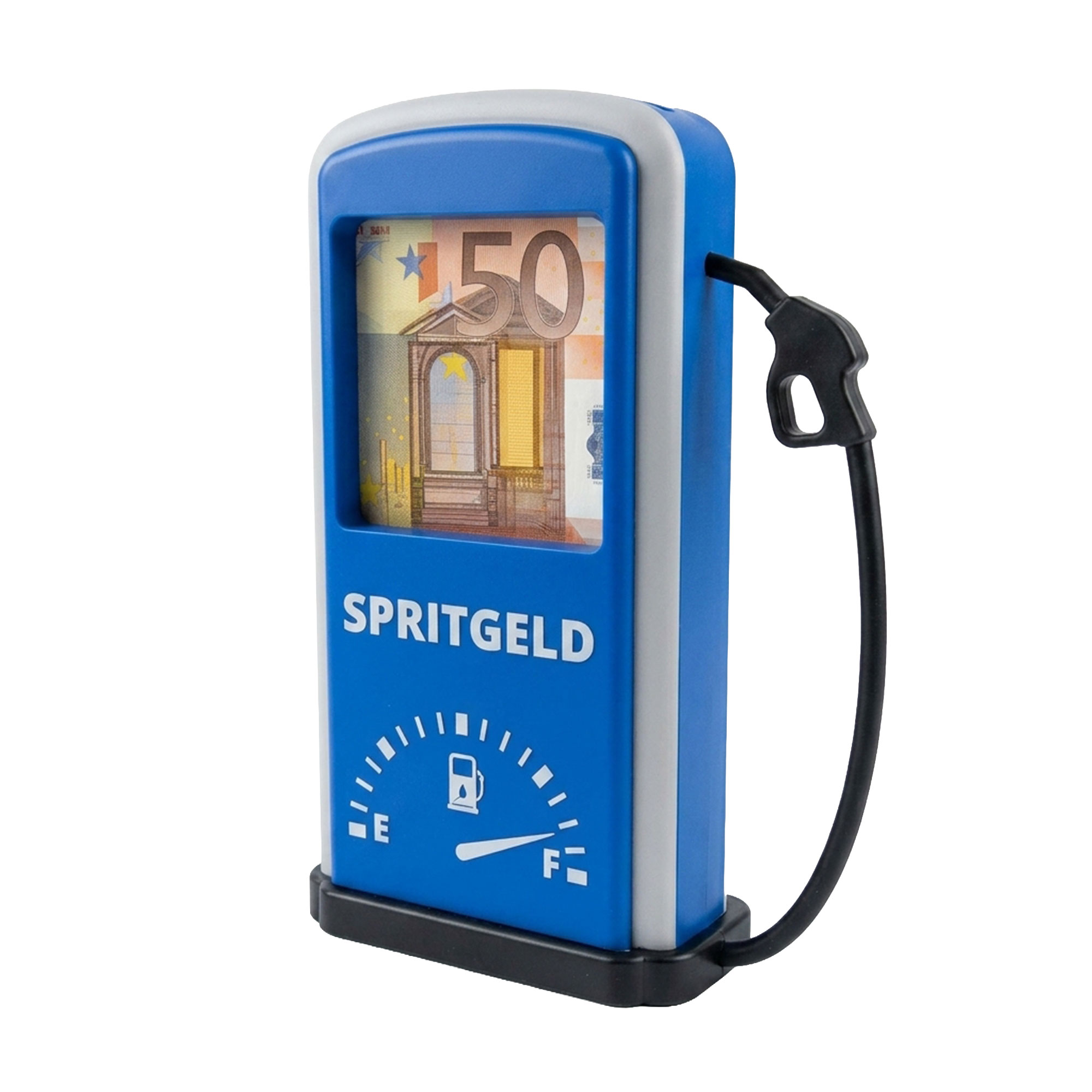 Zapfsäule Blau - Spritgeld Geldgeschenk zum Führerschein