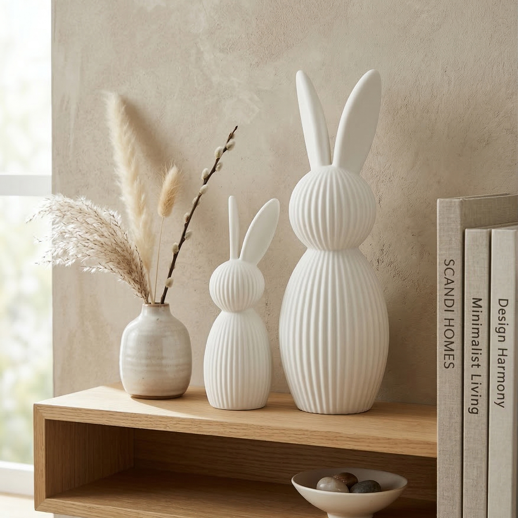 Deko Hasen 2er-Set – Süße Deko mit Langohren