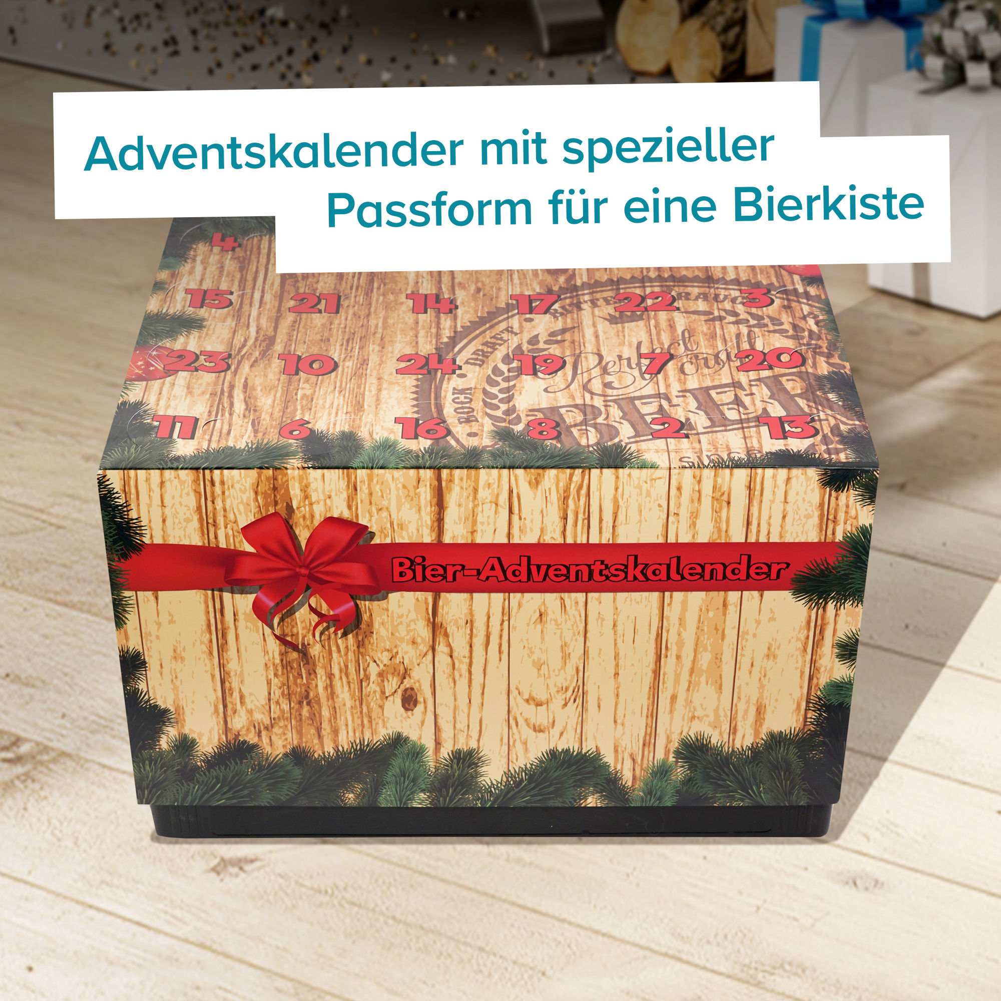 Bier Adventskalender Aufsatz 4001 - 6