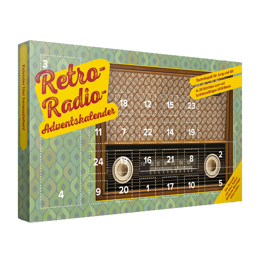 Adventskalender mit UKW-Radio Bausatz 3275 - 1